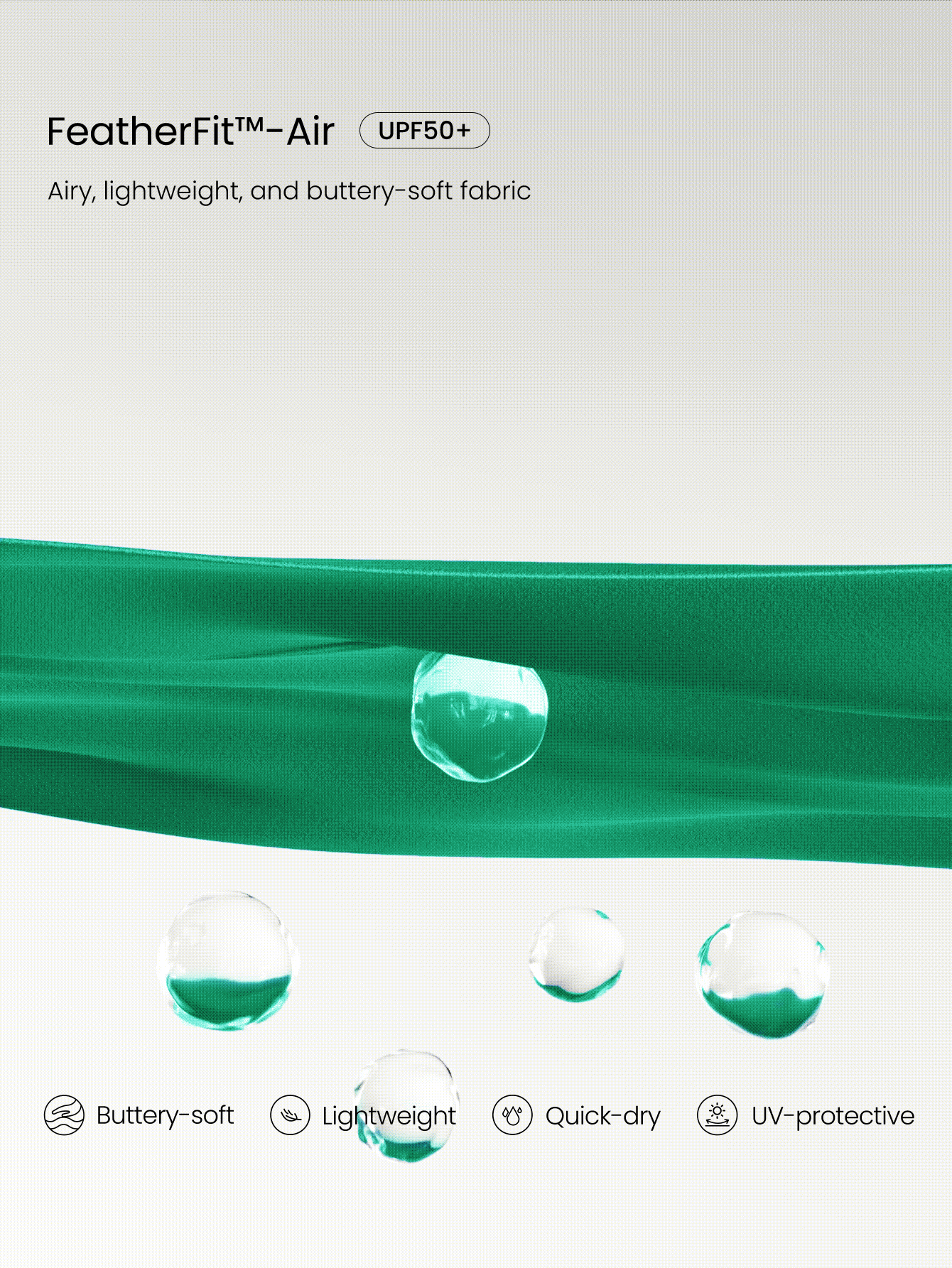 GLOWMODE FeatherFit™-Air CourtTwist 速干吸汗 UPF50+ 弧形下摆全长迷你网球裙，内置短裤，侧边口袋，网眼口袋可放置网球，适合夏季高尔夫、网球和日常休闲穿着。 - 綠色 - 查看 5