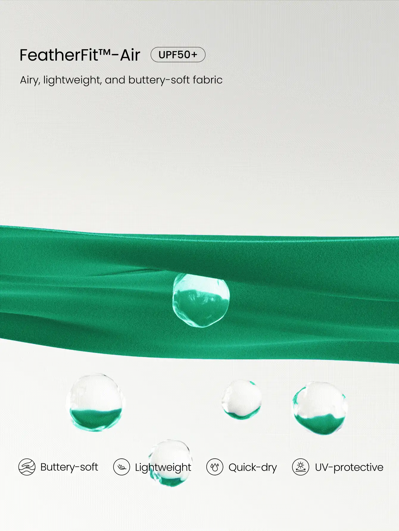 GLOWMODE FeatherFit™-Air CourtTwist 速干吸汗 UPF50+ 弧形下摆全长迷你网球裙，内置短裤，侧边口袋，网眼口袋可放置网球，适合夏季高尔夫、网球和日常休闲穿着。 - 綠色 - 查看 5