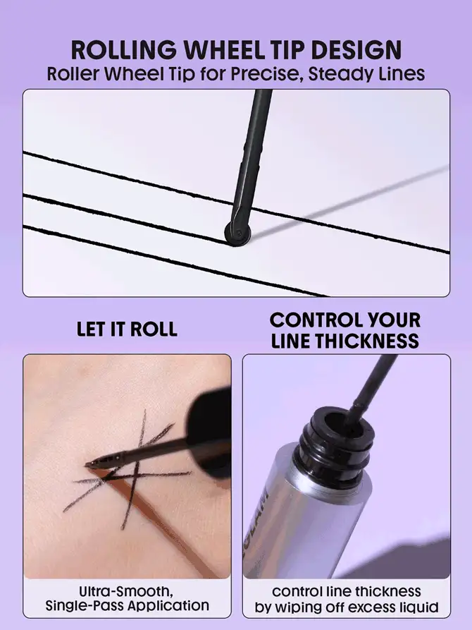 Swift Stroke Roller Eyeliner Pen