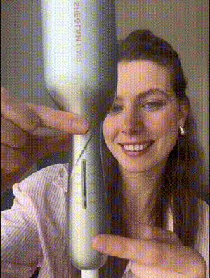 SHEGLAM HAIR 海灘寶貝捲髮器，離子捲髮器，捲髮器，2 筒防燙髮捲髮器，5000 萬離子和 10 分鐘快速捲髮器，智能定時器和可調節溫度，易於使用的女士美髮工具 - 英國插頭 禮物 粉紅色的 化妝品 海灘 節慶 護髮 Y2K 假期 夏天 美髮配件 重返校園 家 - 銀色 - 查看 2