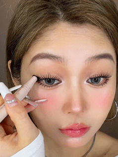 SHEGLAM Get Foxy Eye Stamp & Liner Pen 3 In 1 Waterproof Liquid Eyeliner Pencil Cat Eye Smudge-Proof Long-Lasting Easy To Use Eyeliner Beginner Eye Make Up Eyeliner Kohl Kajal Henna - Get Foxy - View 2
