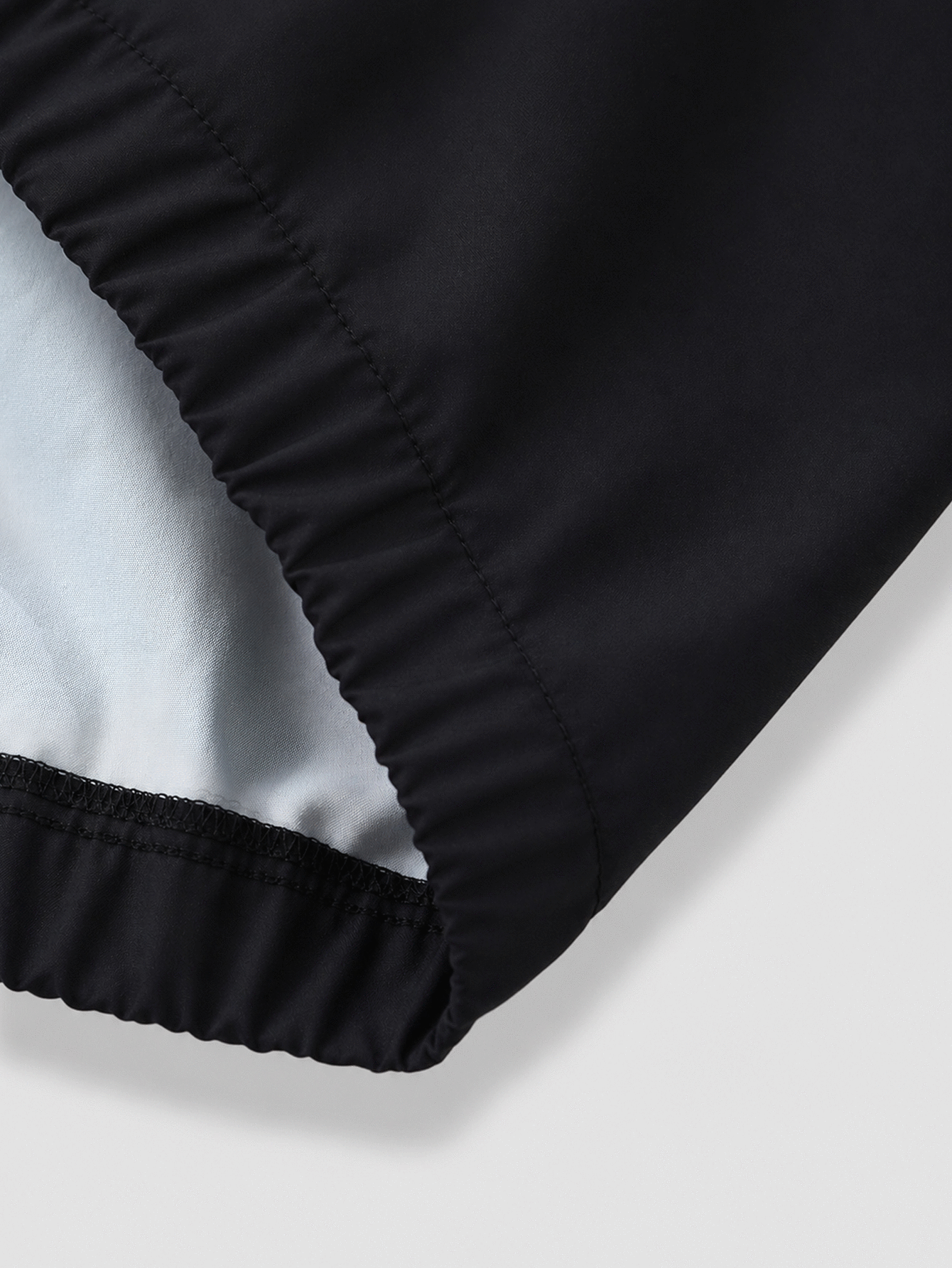 PAVTROS Men's Black & White Colorblock Patchwork Stand Collar Jacket & Pants 2-Piece Set, 90s Retro Sporty Style, Functional Casual, Cleanfit Minimalist Commute Style, Suitable For Sports, Fitness, Outdoor Camping, Back To School, Daily Casual, Holiday Gift - Black - View 8