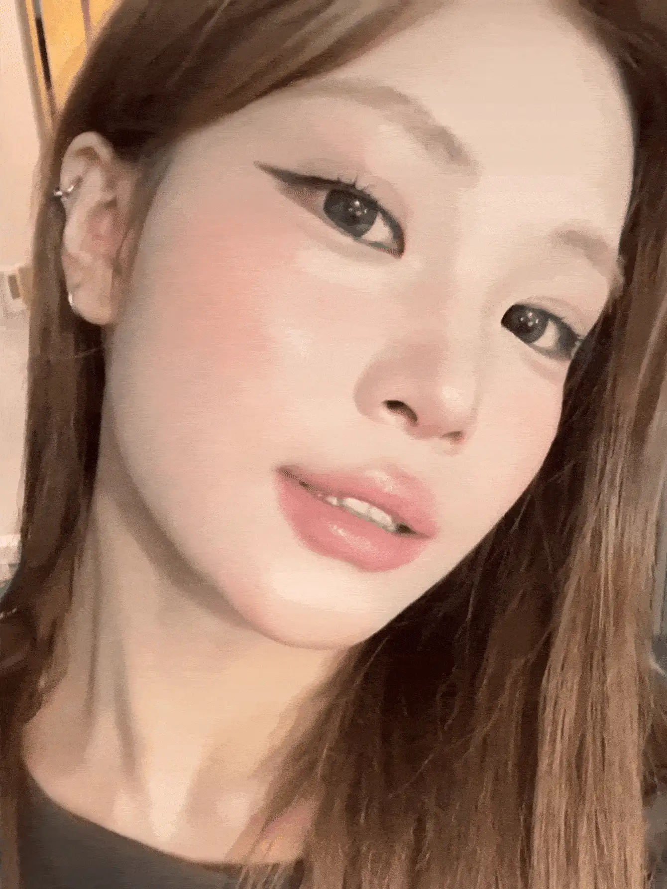 JUDYDOLL 2-In-1 BLUSH & HIGHLIGHT PALETTE 9g, Blush & Highlighter Compact, Cream Blush, Matte Highlighter, Multi-Use, Natural, Suitable For Dates, Holidays, Gifts, Unique Niche Product, Great For Friends/Girlfriends, Wedding Essentials, Wedding Guest, Bachelorette Party, Natural School Makeup, Sweet Makeup, Blood Makeup, Date Makeup - #04 - 查看 2