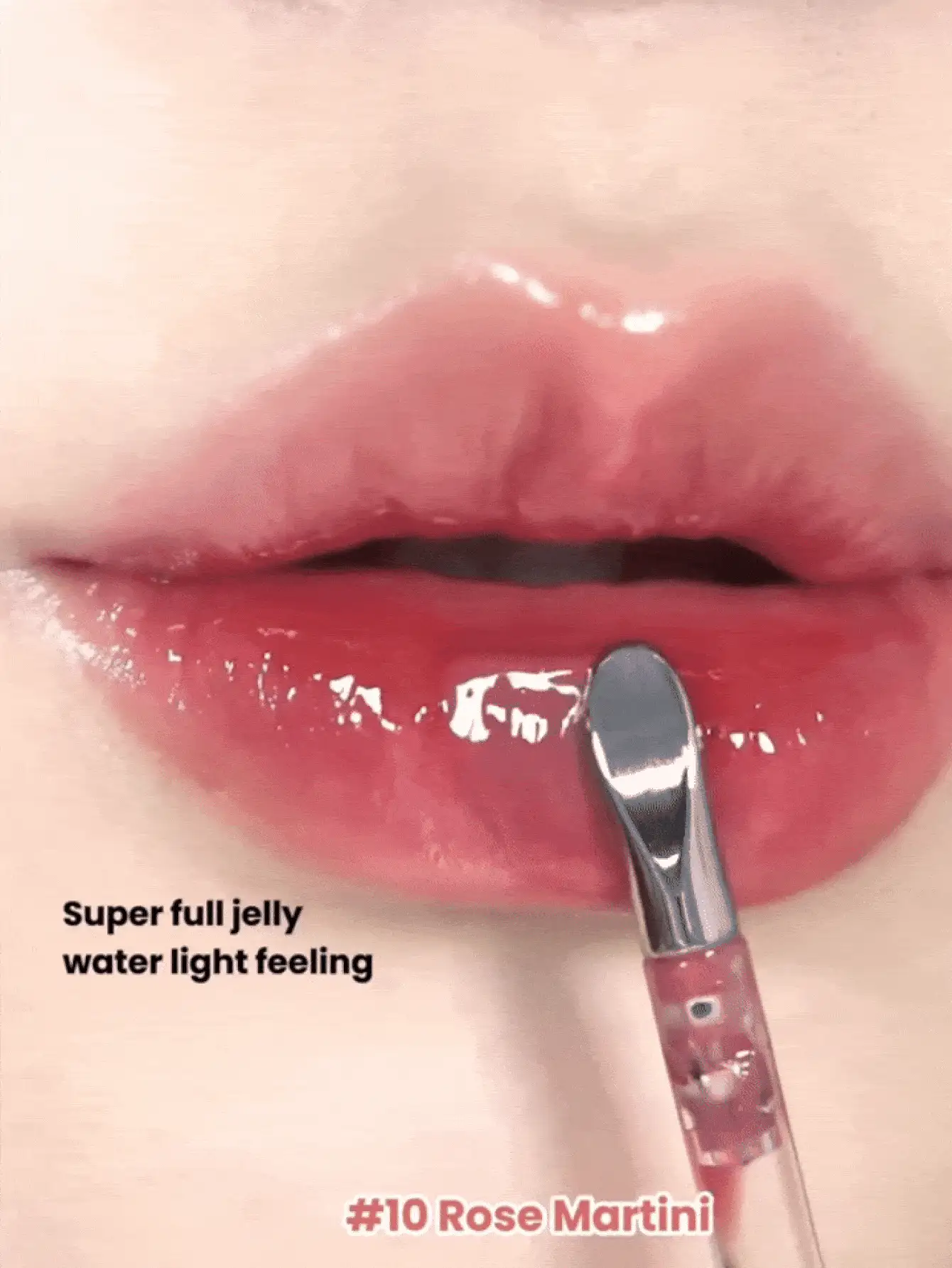 JUDYDOLL 2.4克保湿唇彩，镜面光泽，不粘腻，适合自用、送礼、新手、海滩旅行、度假、约会、婚礼、婚礼宾客、单身派对、女士妆容、自然日常妆、甜美妆、腮红妆、约会妆。 - #10 - 查看 4