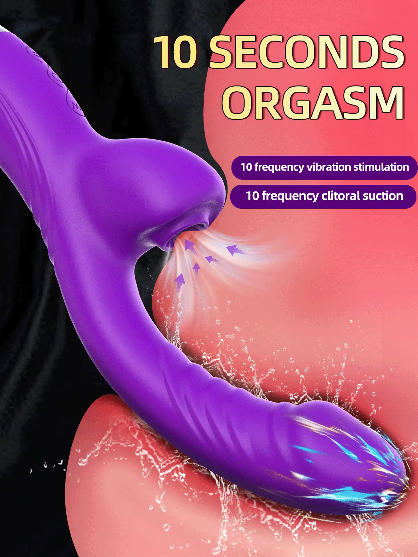 Clitoral Sucking Vibrator G Clit Spot Stimulation Porn Sex Toy For Ladies Adult Women Dildo Vibators,2 In 1 Clit Sucker Clitoris Stimulator Vibrators Sexual Toys