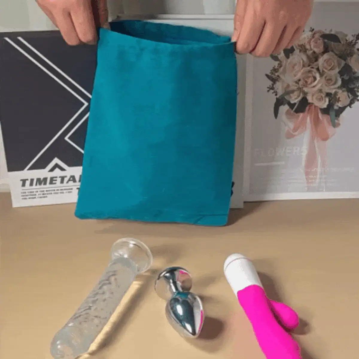 1pcsAdult Toy Waterproof Storage Bag, Sex Product Storage, Simple Large-Capacity Portable Travel Storage Bag, Men's Portable Bag Coated Oxford Cloth Waterproof Storage Bag, Sex Toy Storage Bag Bag With Zipper Storage Bag For Easy Hiding, Electric Dildo Storage, SM Storage Bag,SM Product,Sex,Sexy,Sex Toys,Sex Novelties,Sex,Sexy