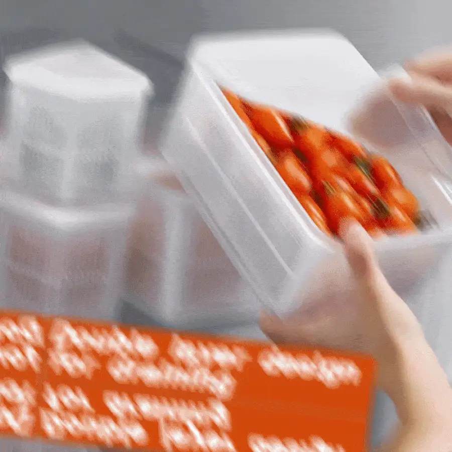 1 件白色塑料农产品保鲜食品储存容器套装，带密封盖和可拆卸沥水篮 - 可堆叠冰箱整理箱，用于长时间保持水果、蔬菜、绿色蔬菜新鲜 - 厨房食品储藏室储存解决方案，现代简约风格，多用途食品保鲜器，适用于水果、蔬菜、浆果、沙拉、餐食准备、家庭厨房用具圣诞礼物。 - 白色 - 查看 2