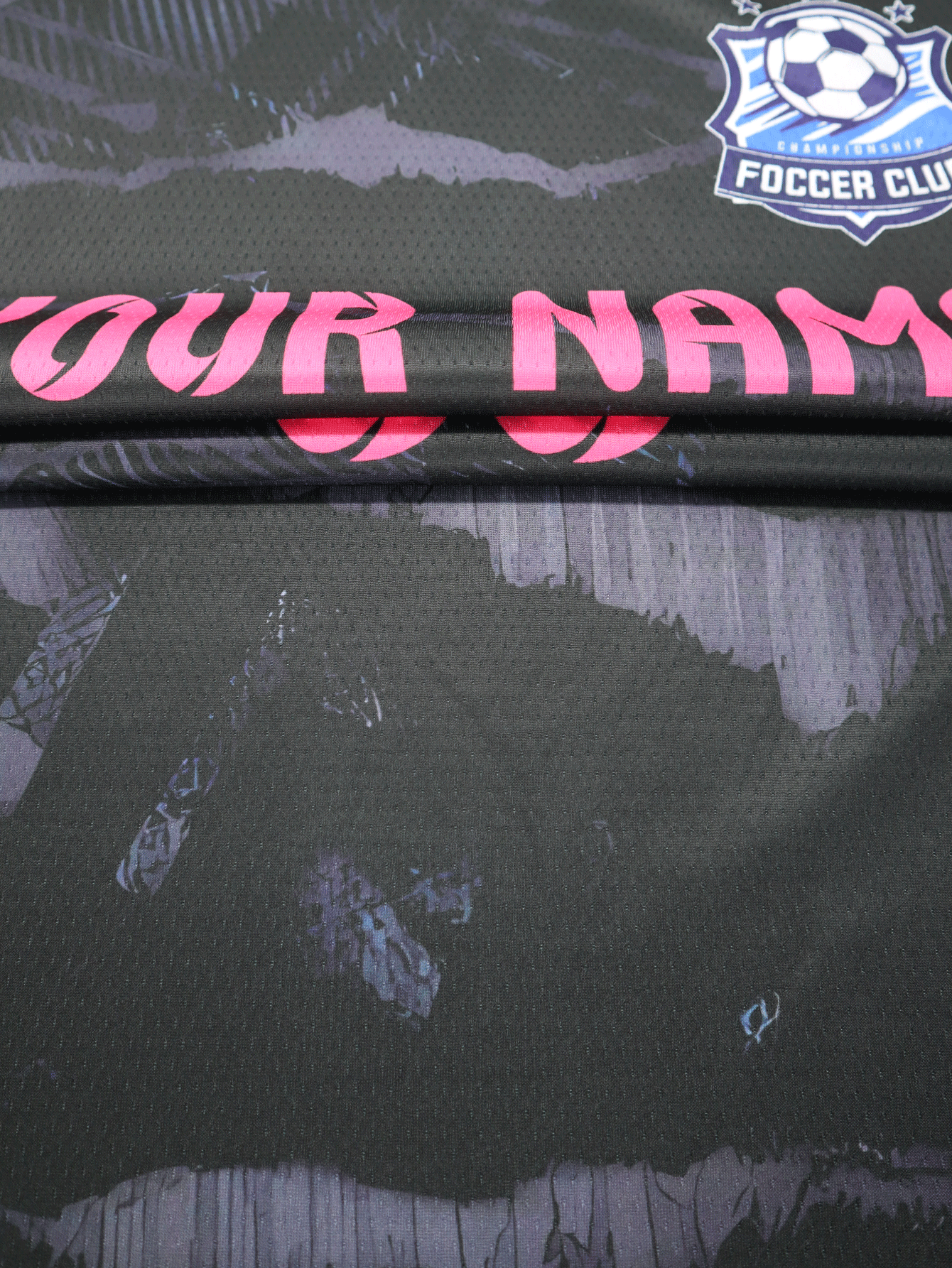 Customized Sports Jersey, Men's V-Neck Football Club Training Shirt With Front And Back Printed Name, Number And Logo, Comfortable For Daily, Casual, Party And Gathering,Stylish,Fashion,Hipster,Casual,Minimal Chic,Personalized,Customized,Custom,Unique,Guy Costumes,Capsule Wardrobe,Men Basic/Street Style,Ideal Gifts For Him,Boyfriend,Family,Friends,For Birthdays,For Vacation/Holiday,For School/Competition,For Sports/Climbing,Season Picks,Sports & Outdoor,Customized Men Sports & Entertainment Wear - Multicolor - View 4