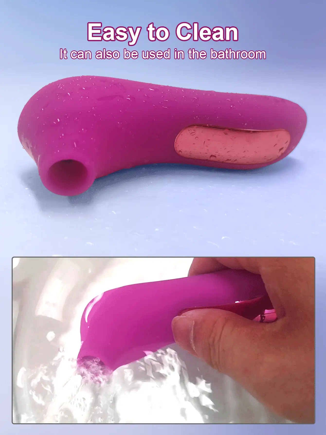 Consolador para mujer - Juguetes sexuales para adultos - Vibrador para orgasmos femeninos con 10 modos de vibración, vibradores para el punto G y el clítoris con modos de lamido, consoladores para juguetes sexuales para adultos.