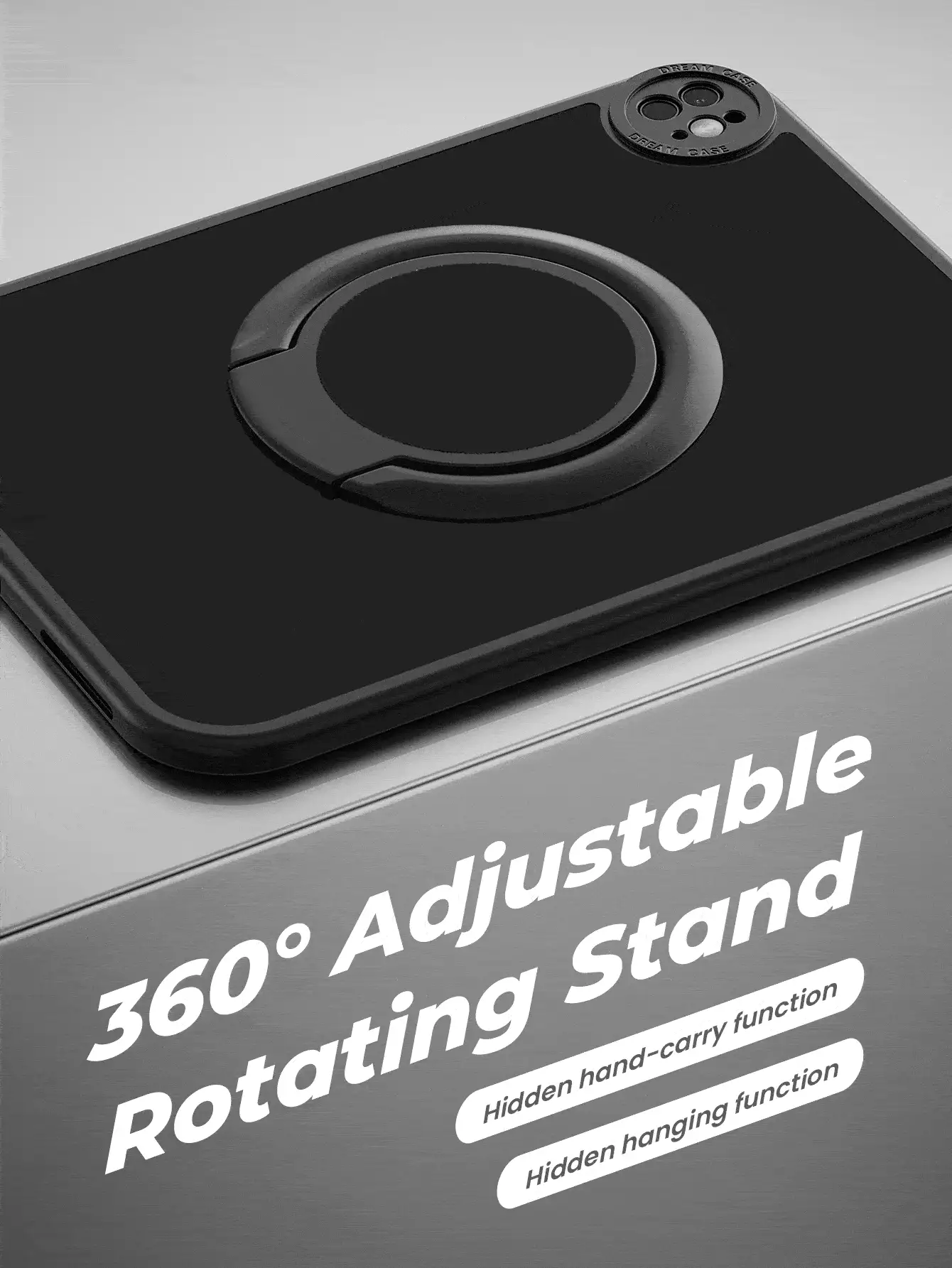 Heavy Duty Case With Stand IPad Case, Swivel Stand And Handle, Multi-View Stand Tablet Case, Full Body Shockproof Case With Adjustable Kickstand, Strong Impact Resistant Case. - Multicolor - View 7