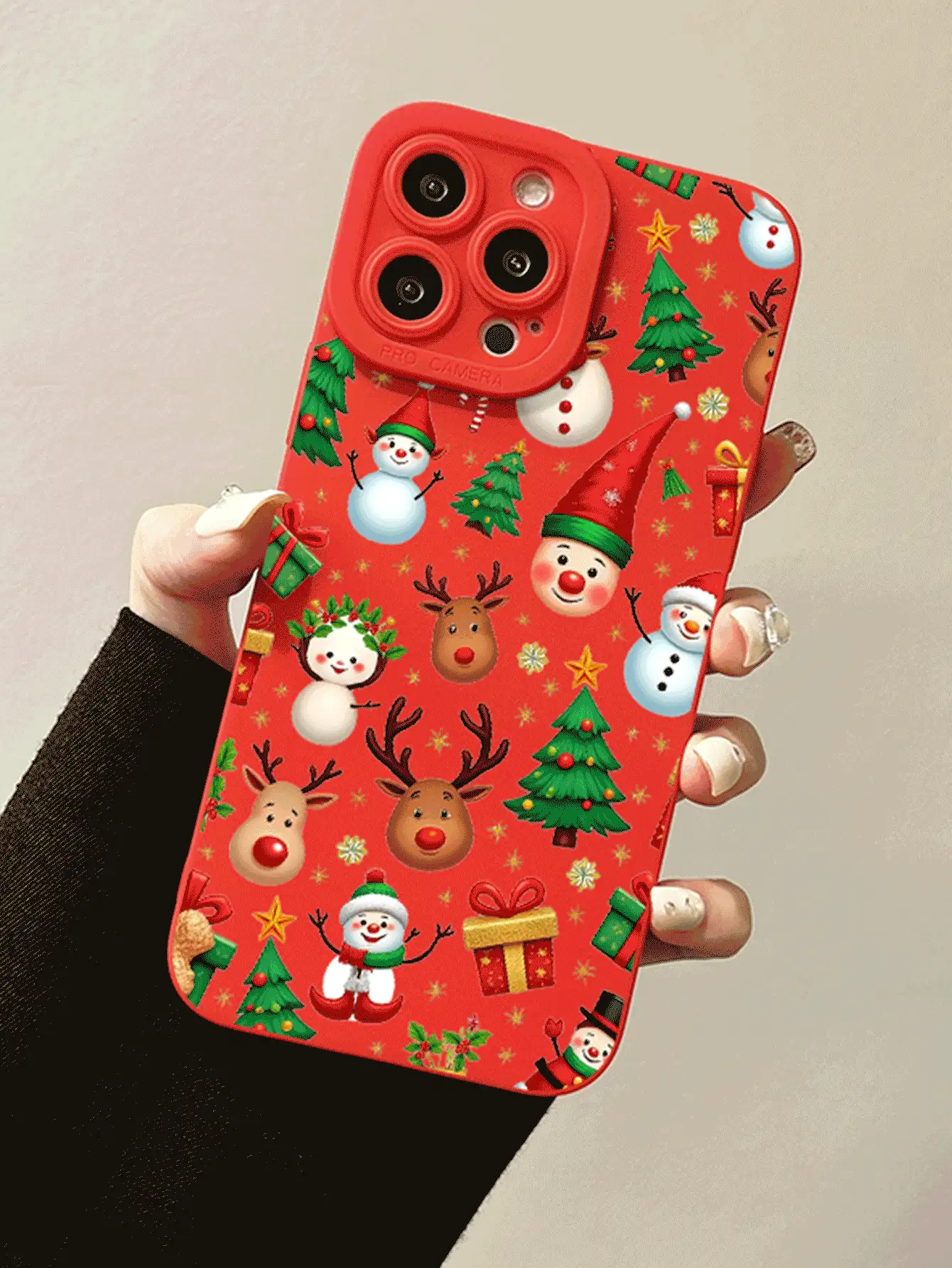 Creative, Stylish, Retro Wallpaper Suitable For 16Promax/17pro Max /17air/17/16plus/S25ultra/S25plus/S25/11/12/13/14/15/15pro/15 Plus/15 Promax/7plus/8plus/X/Xs Max/Xr/11pro/12pro/13pro/14pro/11promax/12promax/13promax/14promax/14plus- Black TPU Soft Case That Offers Shock Protection, Perfect For Christmas, Halloween, Winter, Autumn, And New Year, Making It A Great Choice For Decorating Your Phone.