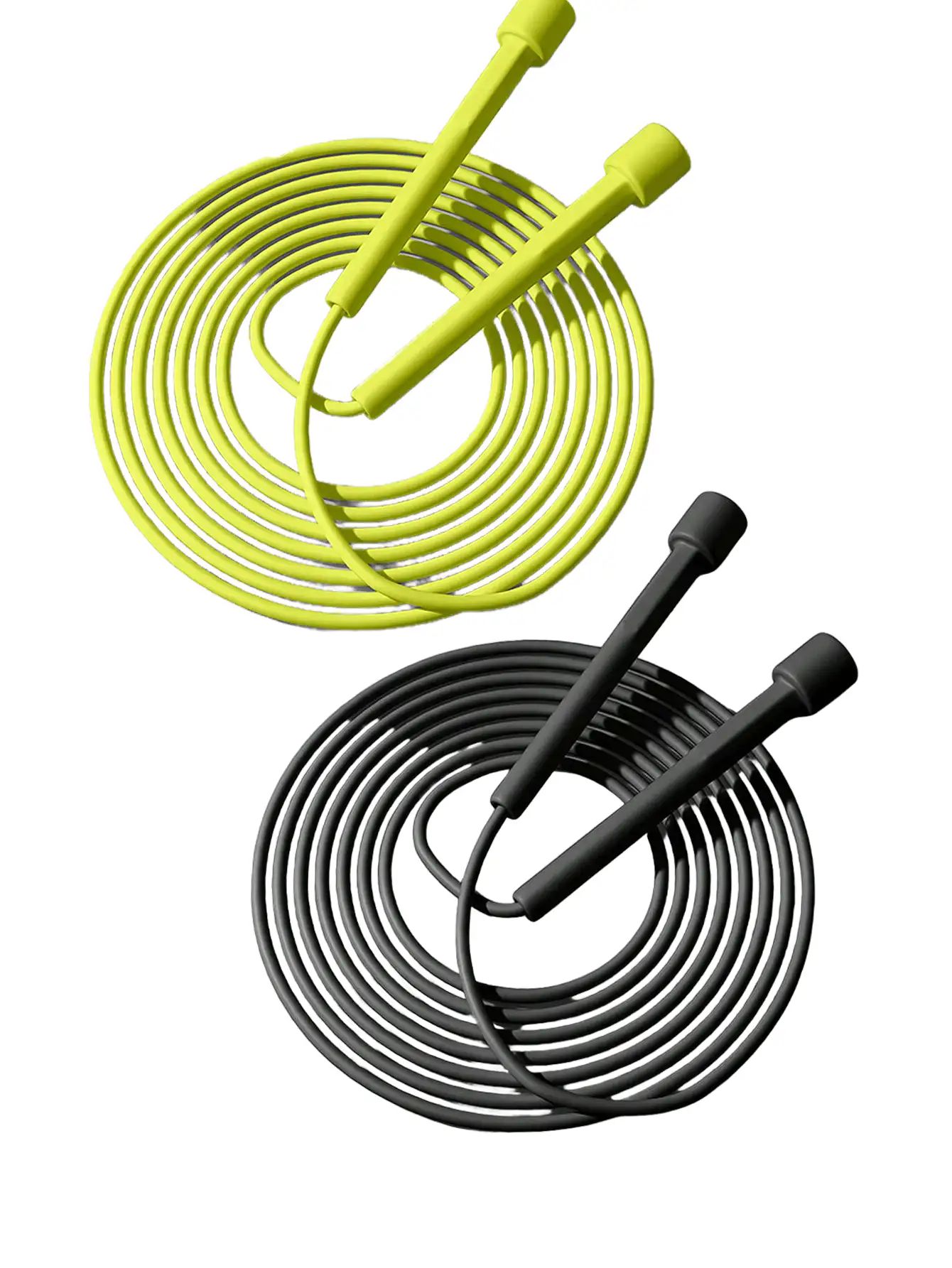 2Pcs Adjustable Pink Fitness And Weight Loss Skipping Rope - Durable, Solid Color, Perfect For Exercise And Body Shaping, Gym Accessory - Multicolor - View 7