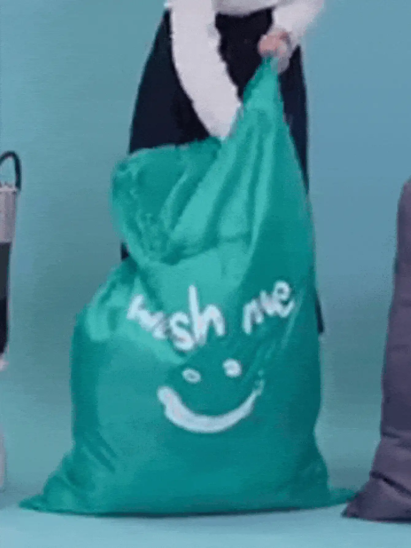 Laundry Bag Washable Drawstring Laundry Bags Dirty Clothes Organizer Fabric Laundry Basket Travel Laundry Bag Large Enough Portable Dirty Clothes Hamper For Bedroom Bathroom And Laundry Room Storage Simple Design Large Capacity For Storing Blankets Blankets Laundry Easy Fit A Laundry Hamper Or Basket Machine Washable Suitable For Daily And Travel Camping Home Business Back To School Use Travel Essentials Camping Essentials - Multicolor - View 3