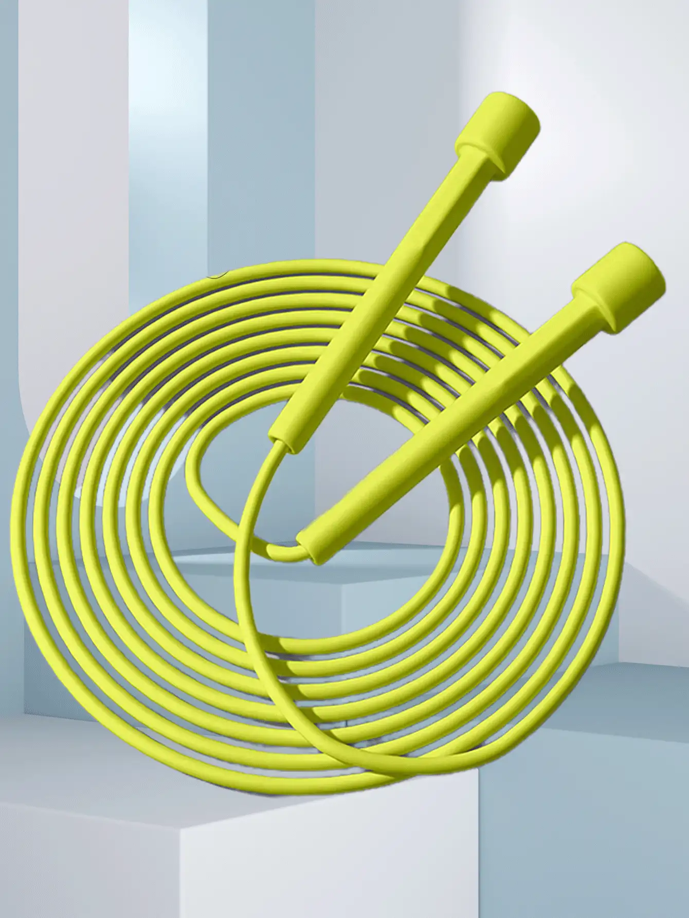 2Pcs Adjustable Pink Fitness And Weight Loss Skipping Rope - Durable, Solid Color, Perfect For Exercise And Body Shaping, Gym Accessory - Multicolor - View 5