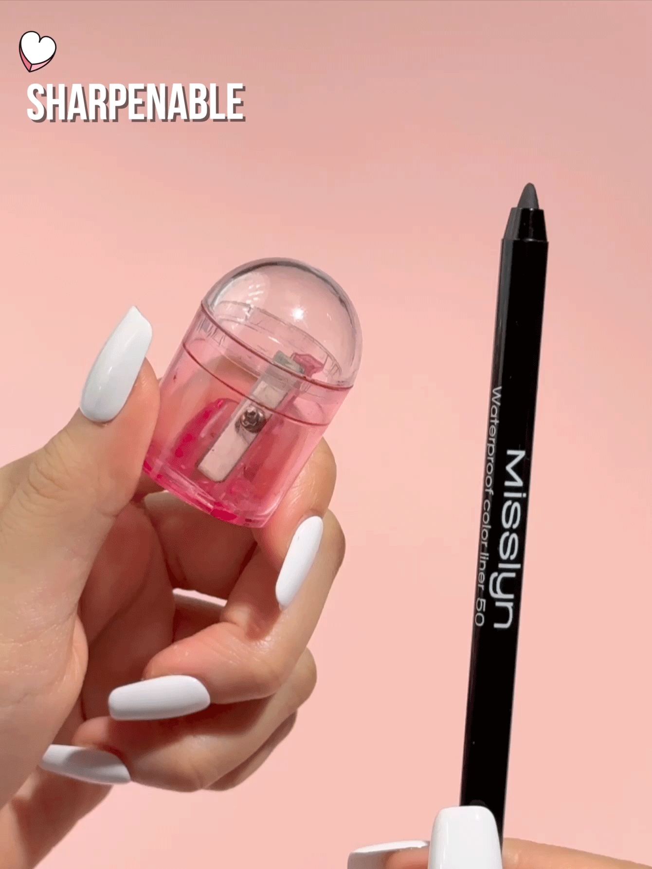 Misslyn 防水彩色眼线笔，持久显色，质地柔滑滋润，哑光、珠光、闪光三种妆效可选，轻松打造浓郁精准的线条，可用卷笔刀削尖，防晕染、防水、持久不脱妆。 - 80 cyber blue - 查看 3