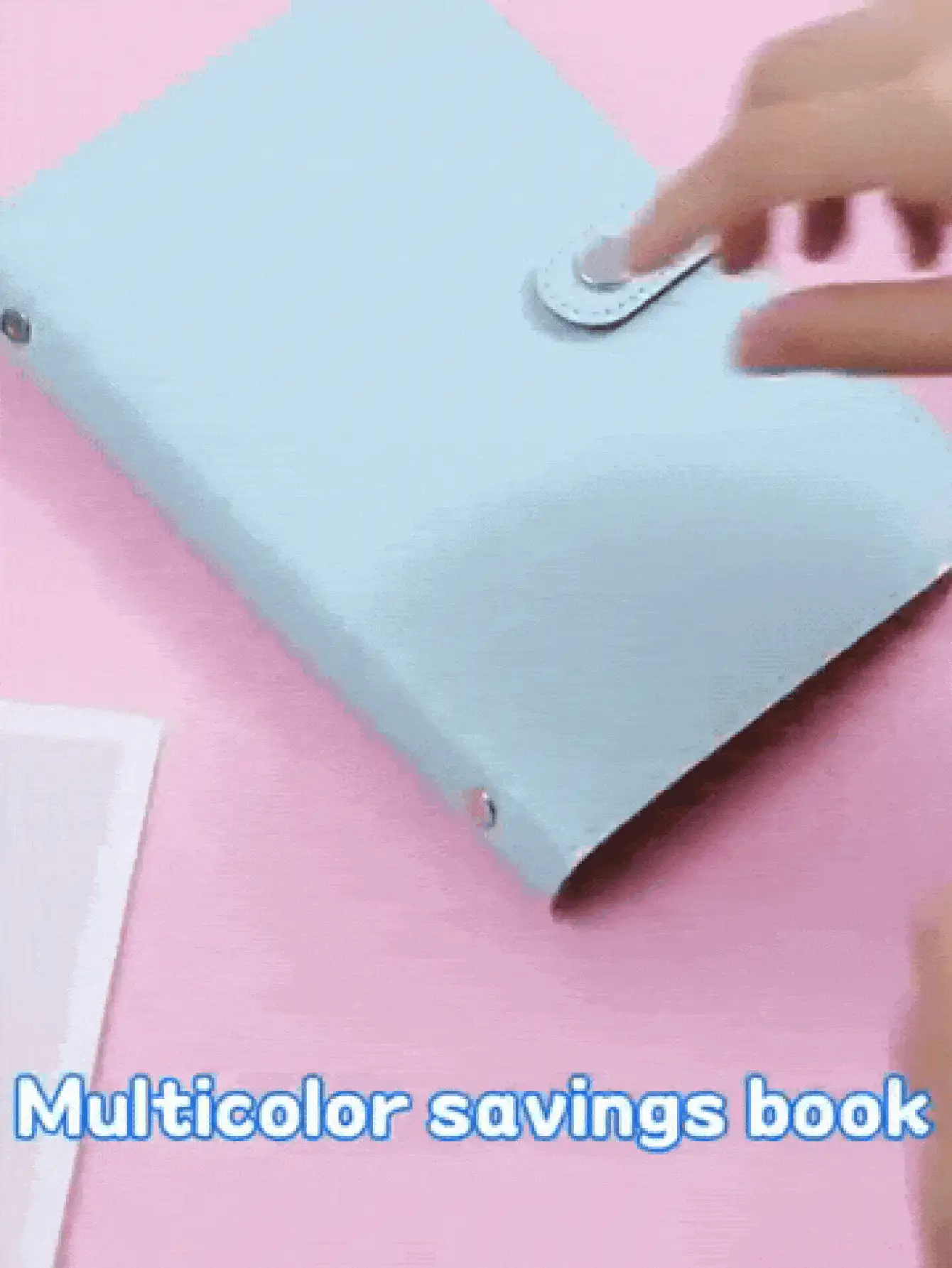 [Cash Storage]Cash Storage Notebook With 50pcs Of Inner Can Hold 100 Banknotes, With Banknote Photos, Stamps, Bank Card Storage Book A6 Large Capacity Cash Storage Notebook - Multicolor - View 3