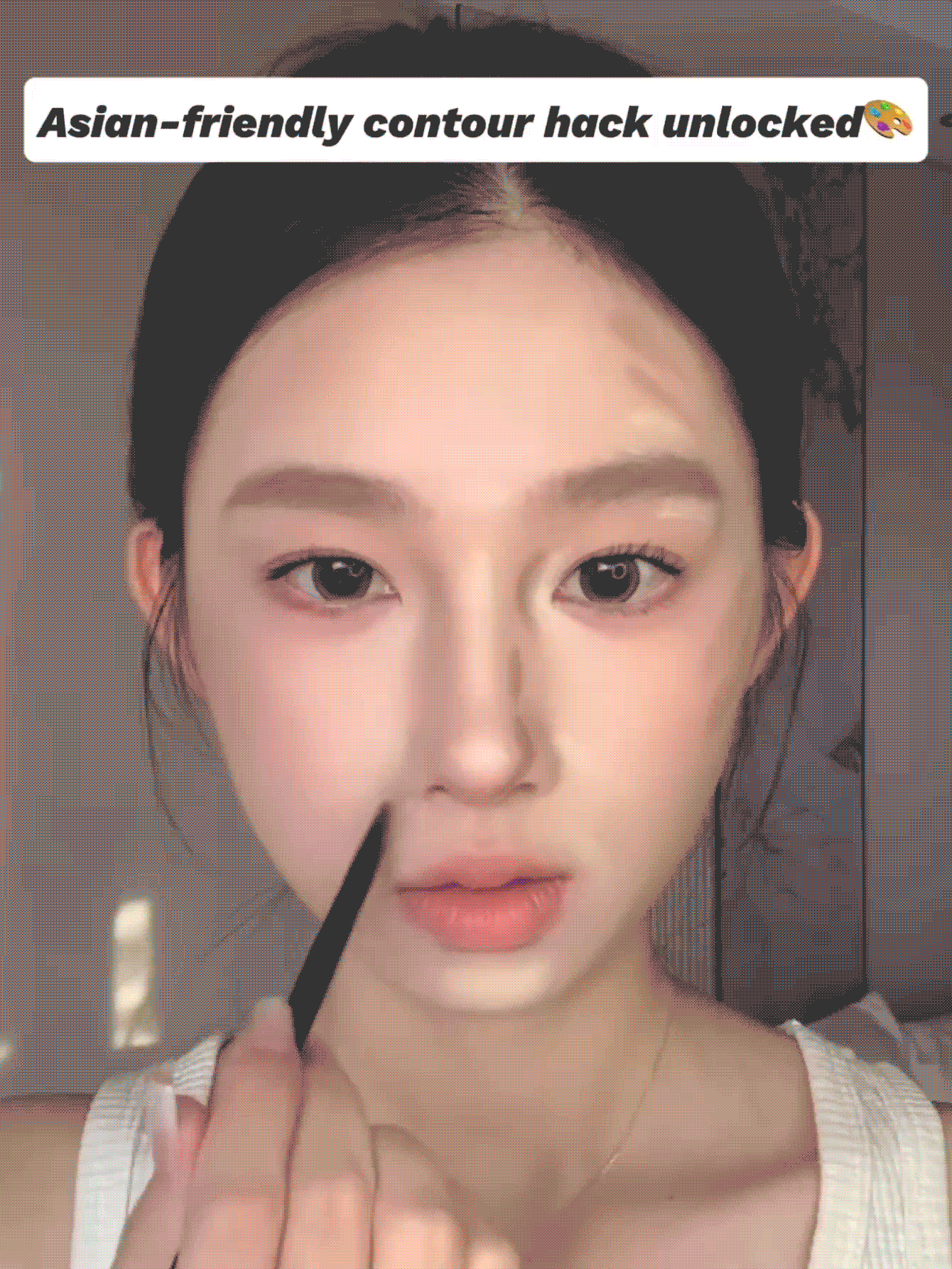 JUDYDOLL HIGHLIGHT&CONTOUR 9g Peach Blossom Highlighter & Contour Palette, All-In-One Matte Brightening And Shading Nose Shadow Blendable Kit, Suitable For Beginners, Gifting, Parties, Weddings, Dates, Fashion, Women