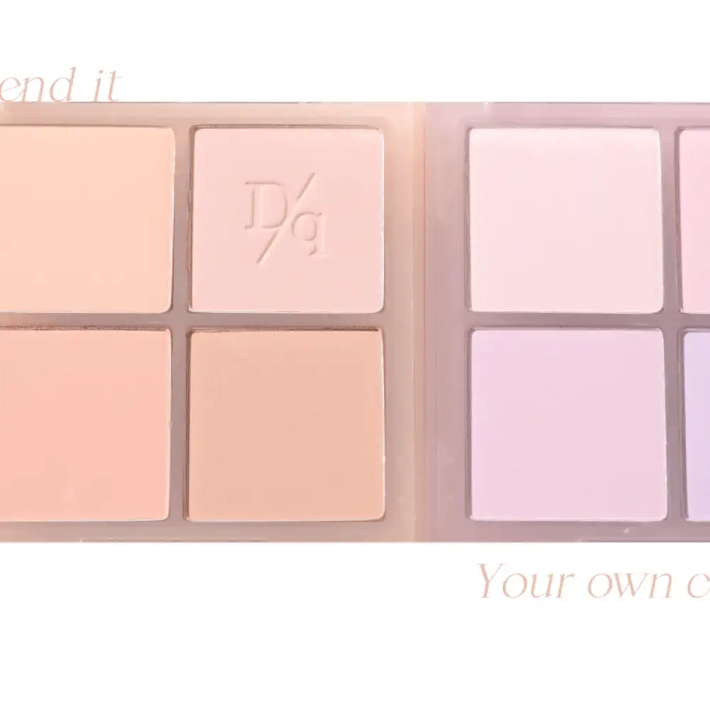 Paleta de blush matte Dasique de 4 cores, altamente pigmentada, não desbota, longa duração, leve e brilhante, blush natural, maquiagem facial, fórmula vegana, maquiagem de marca feminina de moda sofisticada, presentes de Natal, presentes essenciais para mulheres