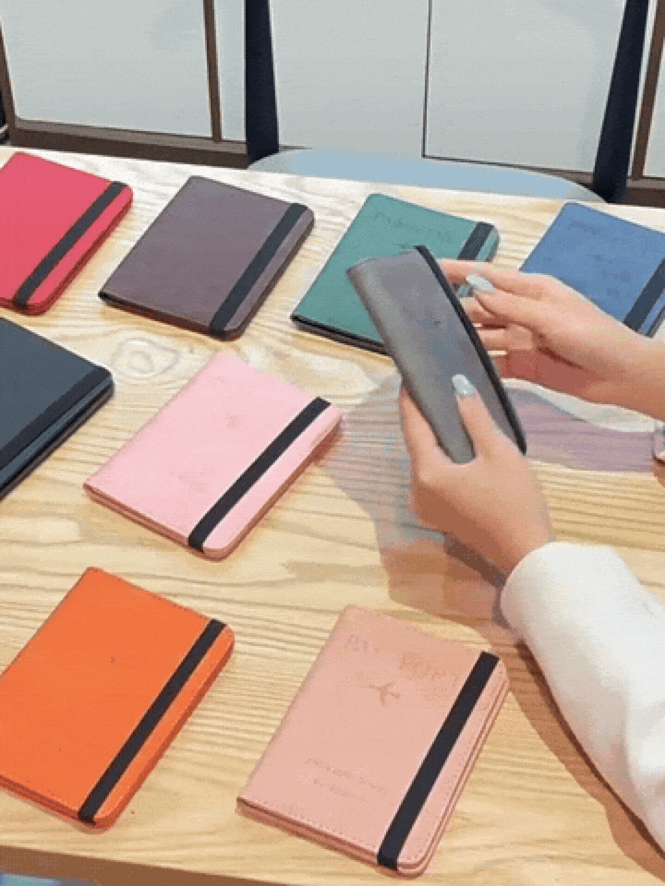 Couple's Travel Passport Holder Travel Passport Holder Cover Wallet For Men And Women Portable Card Case Multiple Functions ID Card Holder Travel Essential Accessories For Vacation Hotel Cruise Back To School - Multicolor - View 2