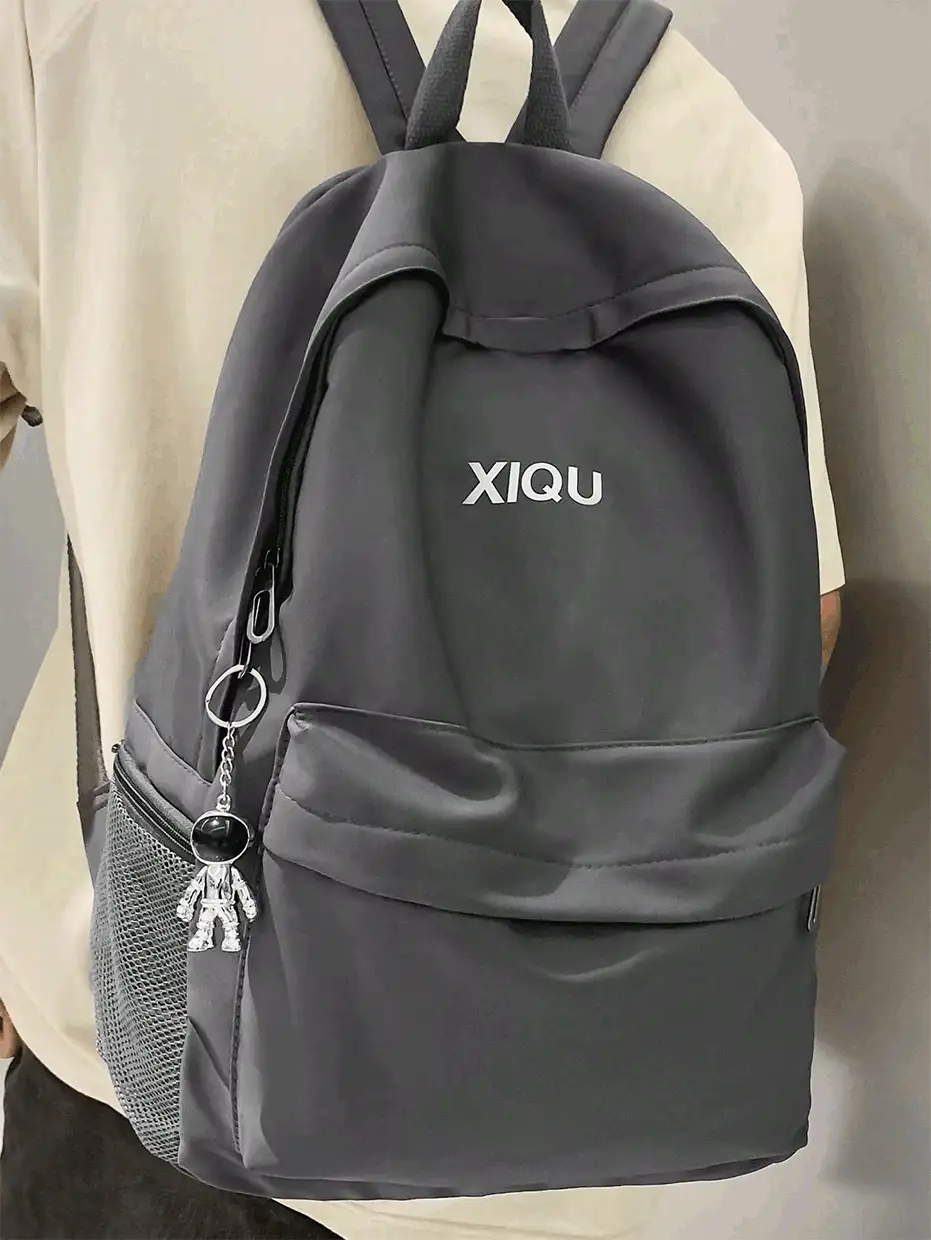 New Men's Classic Retro Canvas Nylon Multi-Functional Backpack, Autumn/Winter New Men's Functional Backpack, Large Capacity Travel Backpack, Multi-Functional Stylish Daily Backpack, Multi-Pocket Lightweight And Practical Bag, Large Capacity Simple Schoolbag, Convenient Schoolbag, Can Accommodate A 15.6-Inch Laptop Bag. Campus Casual Stylish Color-Blocked Simple Backpack, University Bag, Dad's Schoolbag, Student Schoolbag, Multi-Functional Schoolbag, Can Hold Books And School Supplies, Men's Vacation Backpack, Travel Essential Large Capacity Bag, Student Life Essential, Men's Must-Have Schoolbag, University Schoolbag, Back-To-School Supplies, Schoolbag, University Schoolbag, Large Capacity Bag, Multi-Pocket Lightweight Travel Bag, Large Capacity Simple Schoolbag, Convenient Schoolbag. Stylish Backpack. Men's Portable Classic Retro Canvas Backpack. - 彩色 - 查看 2