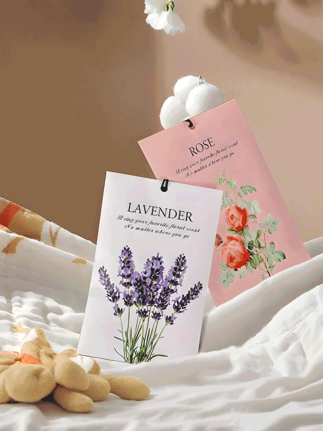 Wardrobe Fragrance Hanging Bag, Wardrobe Deodorizer Bag, Portable Fragrance Bag, Wardrobe Air Freshener, Home Essentials, Apartment Must-Haves, Bedroom Air Freshener Fragrance Bag, Insect & Pest Repellent Bag, Wardrobe Herbal Deodorizer Bag, Long-Lasting Fragrance For Home Space, Wardrobe Fragrance Diffuser, Clothing Fragrance Fragrance Bag, Anti-Moisture Fragrance Sheets - Multicolor - View 4