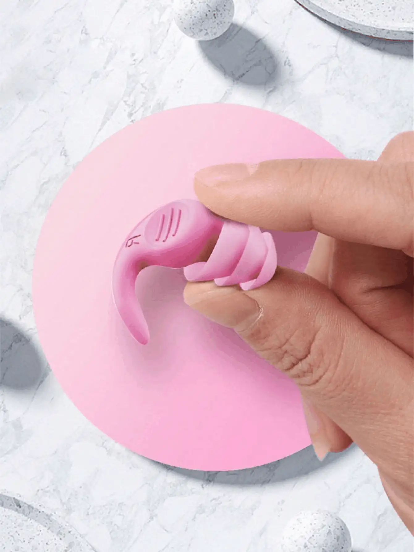 带收纳盒的隔音耳塞，可重复使用硅胶材质，适合游泳、睡觉、打鼾、学习、音乐会、户外旅行、工业工作等场合，有效降低噪音，保护听力，防水隔音，佩戴舒适，男女皆宜，是送给朋友的理想礼物。 - 彩色 - 查看 3