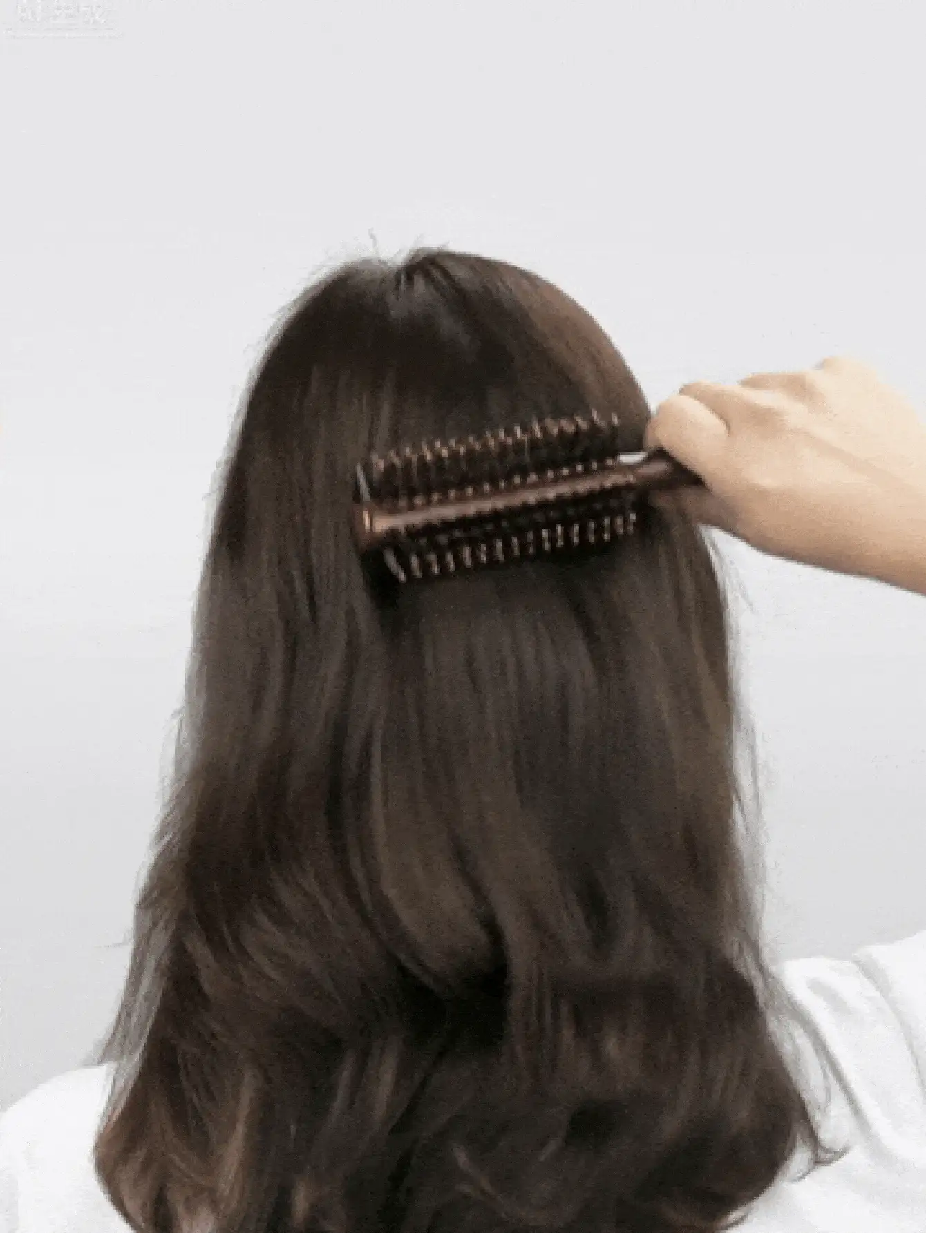 Premium Wooden Handle Hair Brush - Features Anti-Static, Smooth, Volumizing, Suitable For All Hair Types, With Ergonomic And Durable Design - Multicolor - View 3