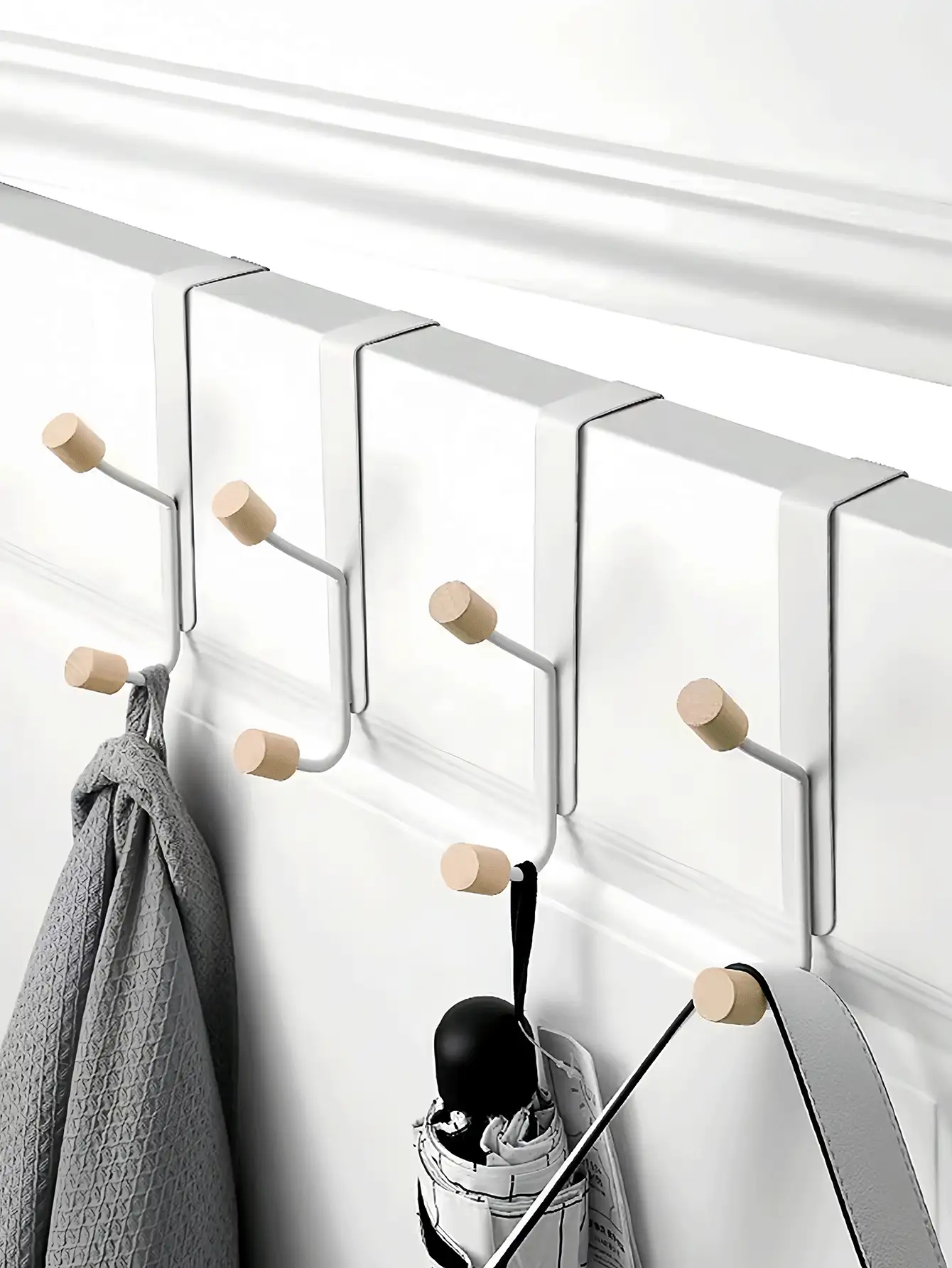 1/3 chiếc Móc treo cửa bằng sắt, đơn lẻ, dễ lắp đặt cho quần áo, mũ, cà vạt, đồ dùng phòng tắm, móc treo tường, giá treo mũ áo khoác 2 móc, giá treo khăn cho cửa sau nhà bếp, phòng tắm, phòng ngủ, phòng khách, ngày lễ tình nhân, đám cưới ngày lễ tình nhân, đồ lưu trữ, đồ sắp xếp phòng tắm, đồ trang trí nhà cửa, giá treo mũ, móc treo cửa, móc treo quần áo - Nhiều màu - Xem 3