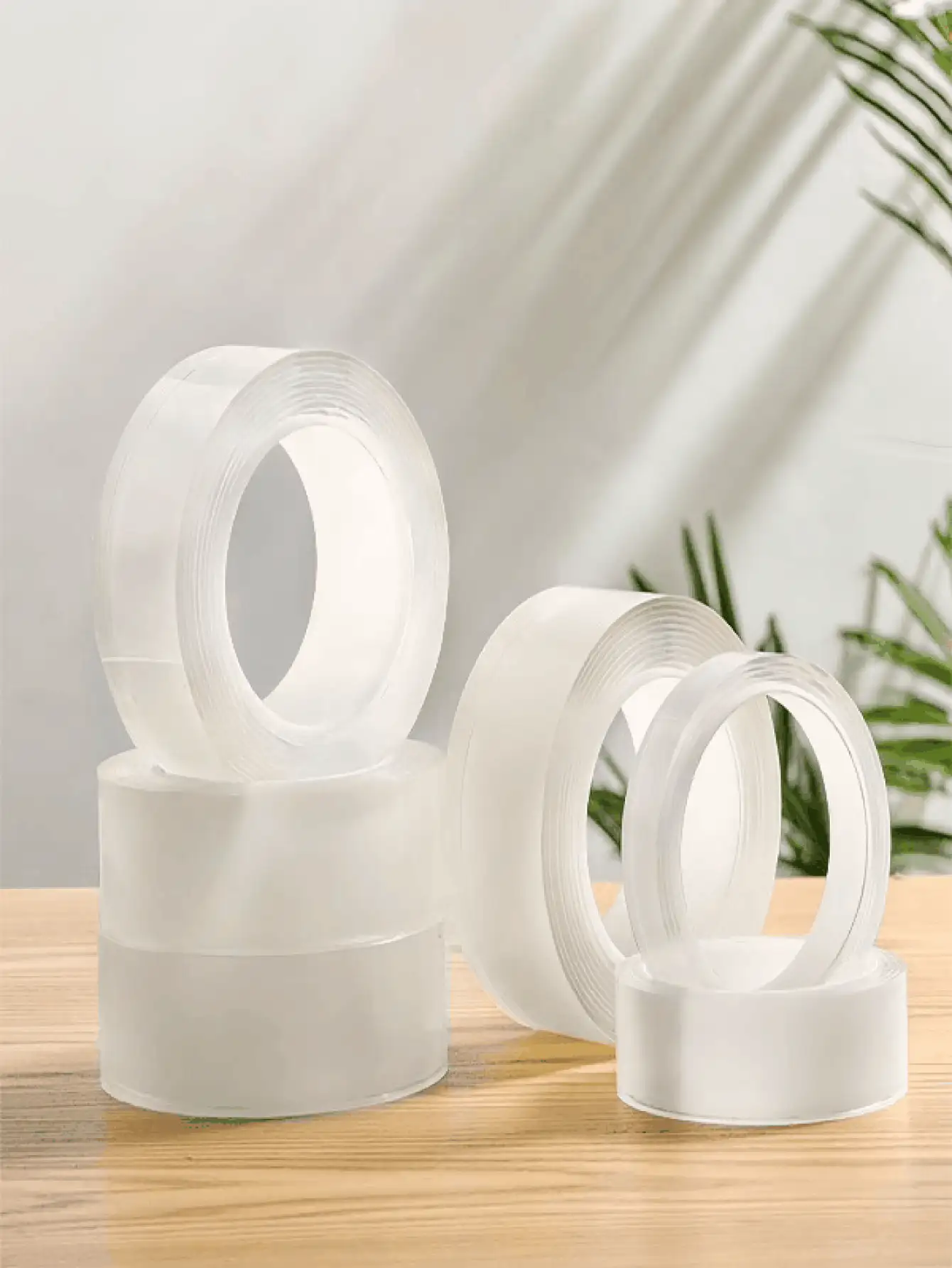 1pc Heavy Duty Double Sided Tape - Reusable, No Trace, Strong Adhesive, Multi-Purpose, Removable, Washable, Suitable For Jack Plate, Hooks, Mats, Murals, Double Sided Tape Fixing Randomly Cut Strong Adhesive Multiple Scenarios Can Be Used