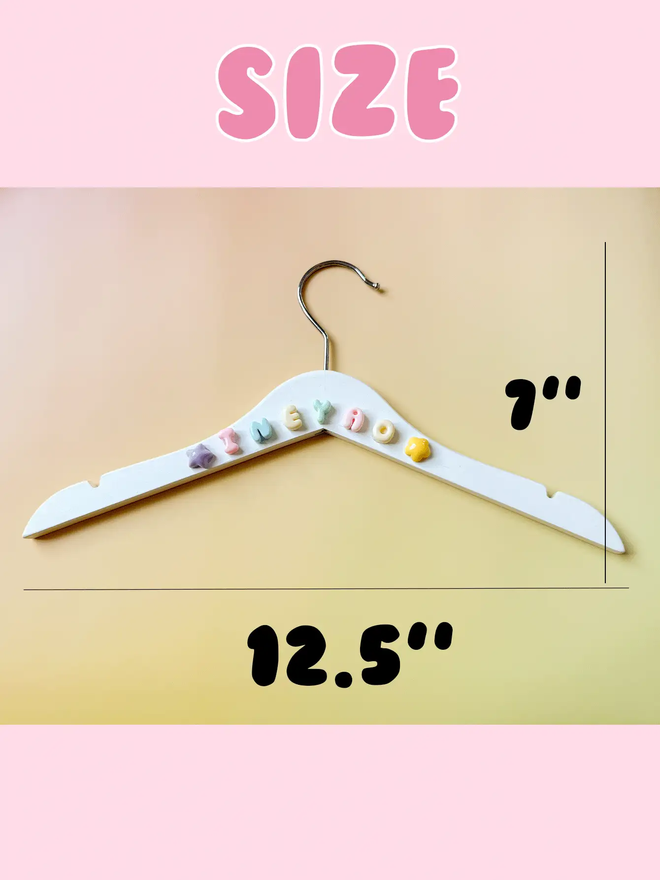 شماعات أسماء الأطفال الخشبية المخصصة، ديكور منزلي جميل، حفلة نوم، حفل زفاف، هدايا الحفلات - متعدد الألوان - مشاهدة 3