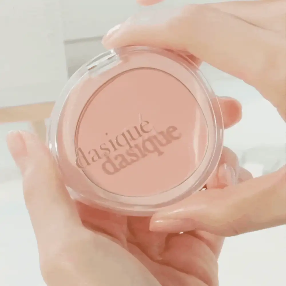 Dasique Matte Blush Palette, Highly Pigmented Long-Lasting Luminous Lightweight Natural Blush Makeup, Fashion Women's Cosmetic Brand, Christmas Gift For Her, Bridal Essential, Summer, Valentine's Day, Holiday Must-Have - #01 Peach View - 查看 2