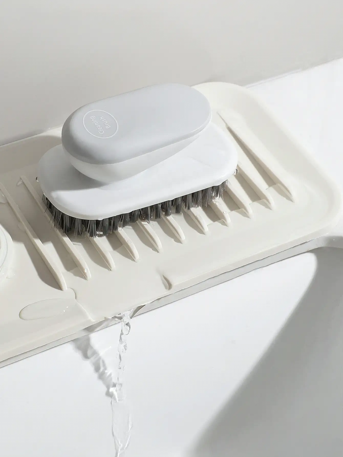 Silicone Faucet Splash Guard, Anti-Splash, Trimmable Narrow Edge, Suitable For Bathroom Sink, Kitchen Sink, Dish Rack, Etc. - Multicolor - View 12