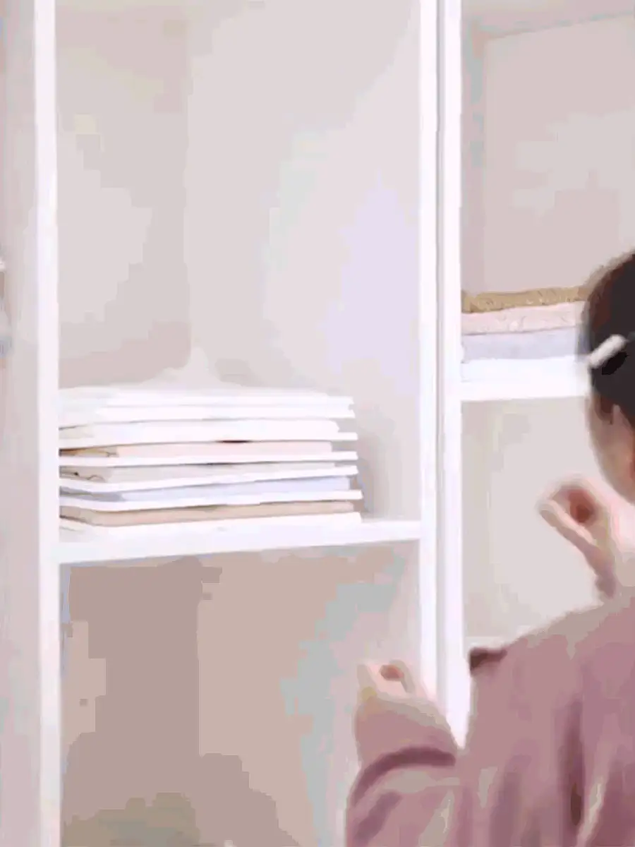 Hộp đựng quần áo xếp chồng 100 món - Hộp nhựa đựng áo sơ mi và áo phông di động, tiết kiệm không gian, nhỏ gọn cho tủ quần áo và tủ đựng đồ, lý tưởng để sắp xếp đồ đạc trong nhà vào mùa thu và mùa đông - Nhiều màu - Xem 3