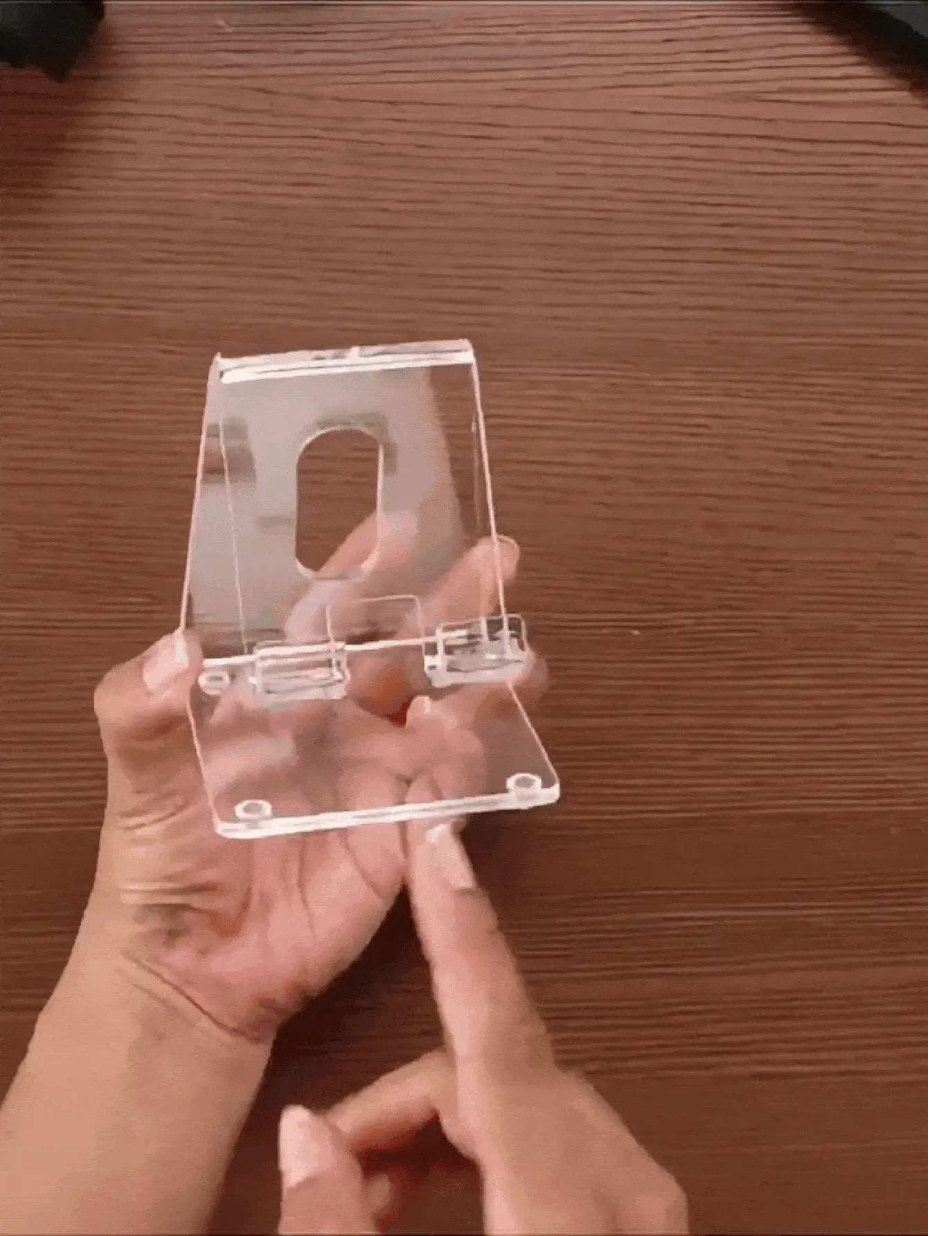 Giá đỡ điện thoại trong suốt đa chức năng, giá đỡ điện thoại di động, giá đỡ điện thoại để bàn bằng acrylic, dùng được cho cả nam và nữ, cần thiết cho văn phòng, trường học, bàn trang điểm, phù hợp với nhiều loại điện thoại và máy tính bảng. - Nhiều màu - Xem 3