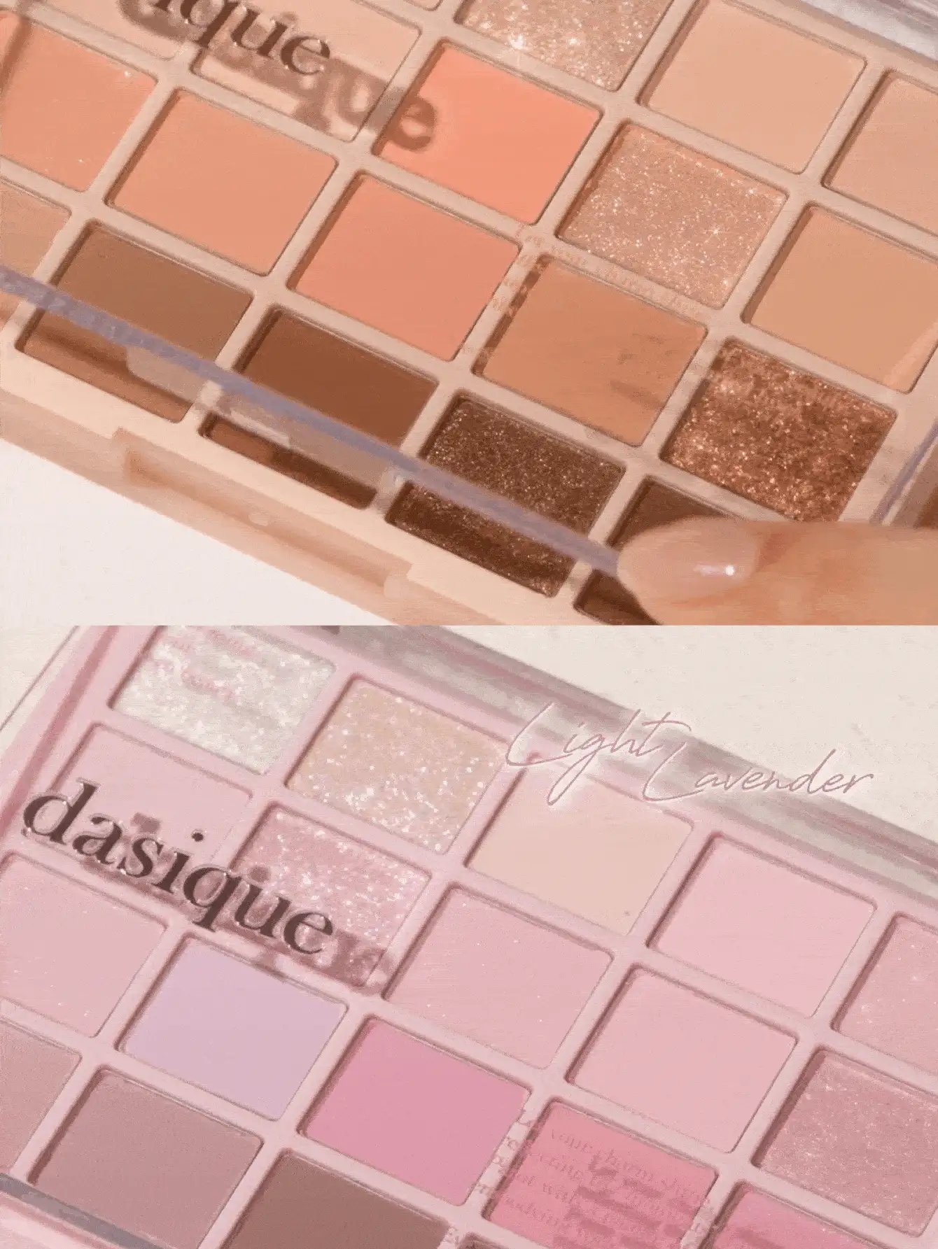 Paleta de sombras de ojos Dasique de 20 colores, fórmula altamente pigmentada y de larga duración, adecuada para graduados, cumpleaños, fácil de aplicar, textura suave, fórmula vegana, sin crueldad animal, esencial para vacaciones, colores encantadores de la chica rosa, regalo de Navidad para ella, marca de cosméticos de moda, vuelta al colegio, boda nupcial, verano, Día de San Valentín, vacaciones - #03 Coral de primavera - Ver 3