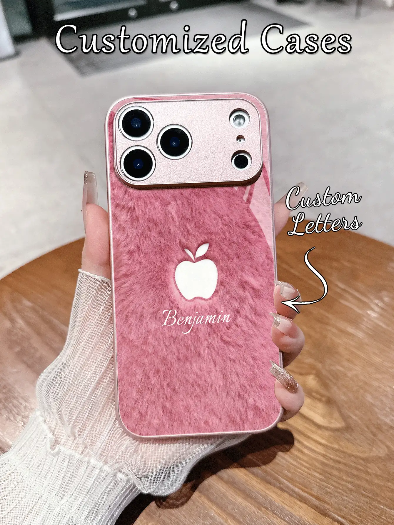 1 chiếc ốp lưng điện thoại màu hồng nhung tối giản thiết kế Apple, phụ kiện sáng tạo, có thể in tên theo yêu cầu, tương thích với Samsung S24 Ultra/S25 Ultra và Apple 17 Pro Max/16 Pro Max/15 Pro/14 Plus/13 Pro/12 Pro Max/11/Xs Max/8/7/6 Plus. Thích hợp làm quà tặng sinh nhật, cho bạn gái/bạn trai hoặc sử dụng cá nhân. Ốp điện thoại dễ thương, phiên bản quốc tế, không phải phiên bản nội địa. - Hồng - Xem 2