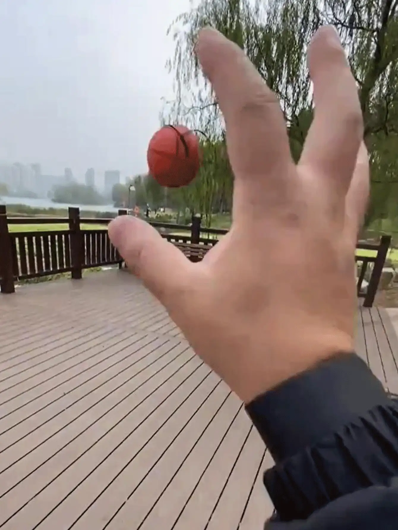 Wrist Bounce Ball With Cord Portable Bouncing Hand Balls Women And Men Wrist-Strap Resistance Ball Hand Exerciser Suitable For Outdoor Sports Fitness Hand Rehabilitation Hand-Eye Exercise Parties Play Events Perfect For Gifts Stress Balls For Adults Workout Equipment Outdoor Sports Accessories - Multicolor - View 3