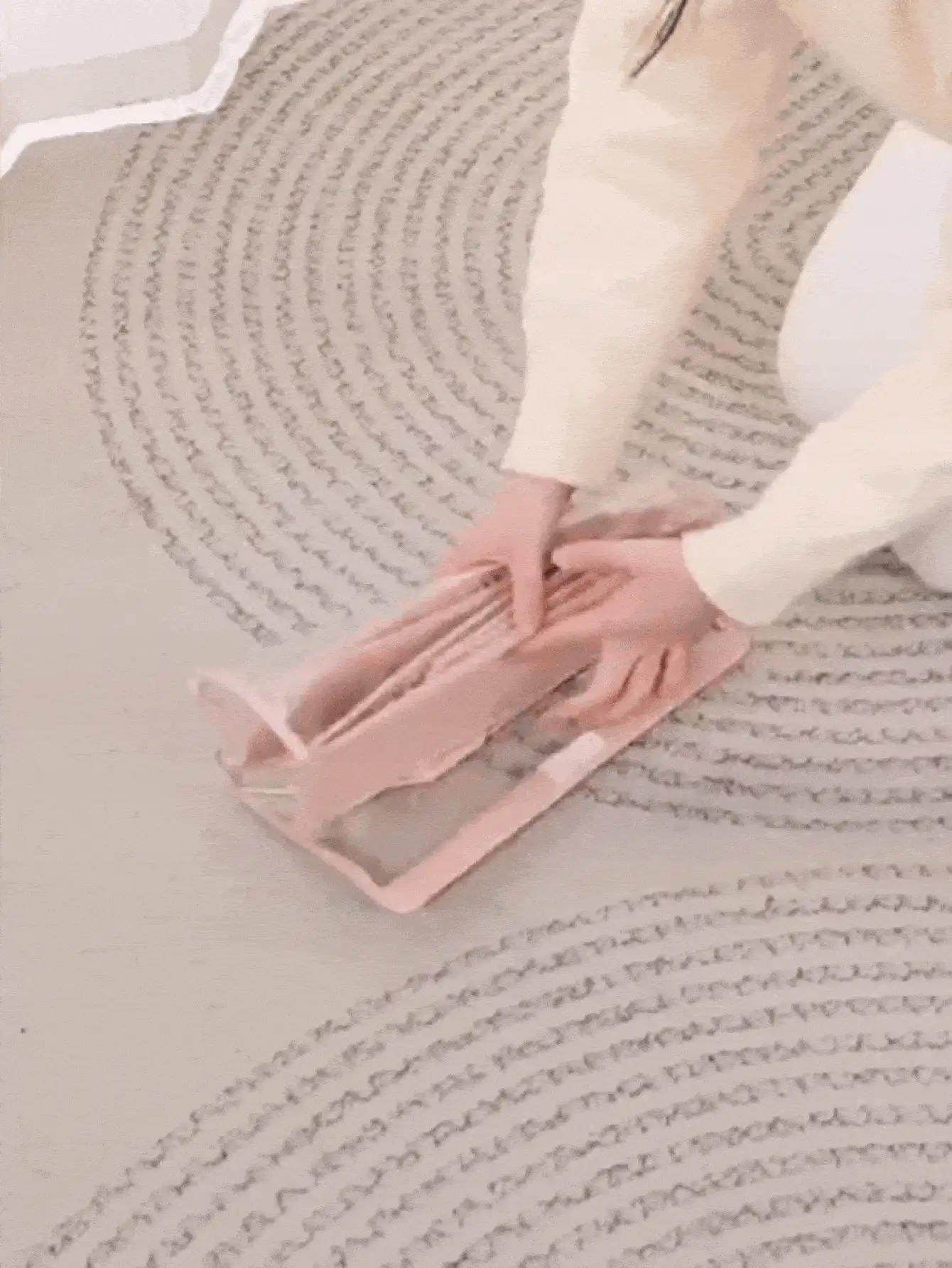 Hộp đựng đồ lót gấp gọn 3 trong 1, có ngăn chia tiện dụng để đựng áo ngực, tất, cà vạt, khăn quàng cổ, phụ kiện tủ quần áo phòng ngủ, vật dụng cần thiết cho mùa tựu trường. - Hồng - Xem 3