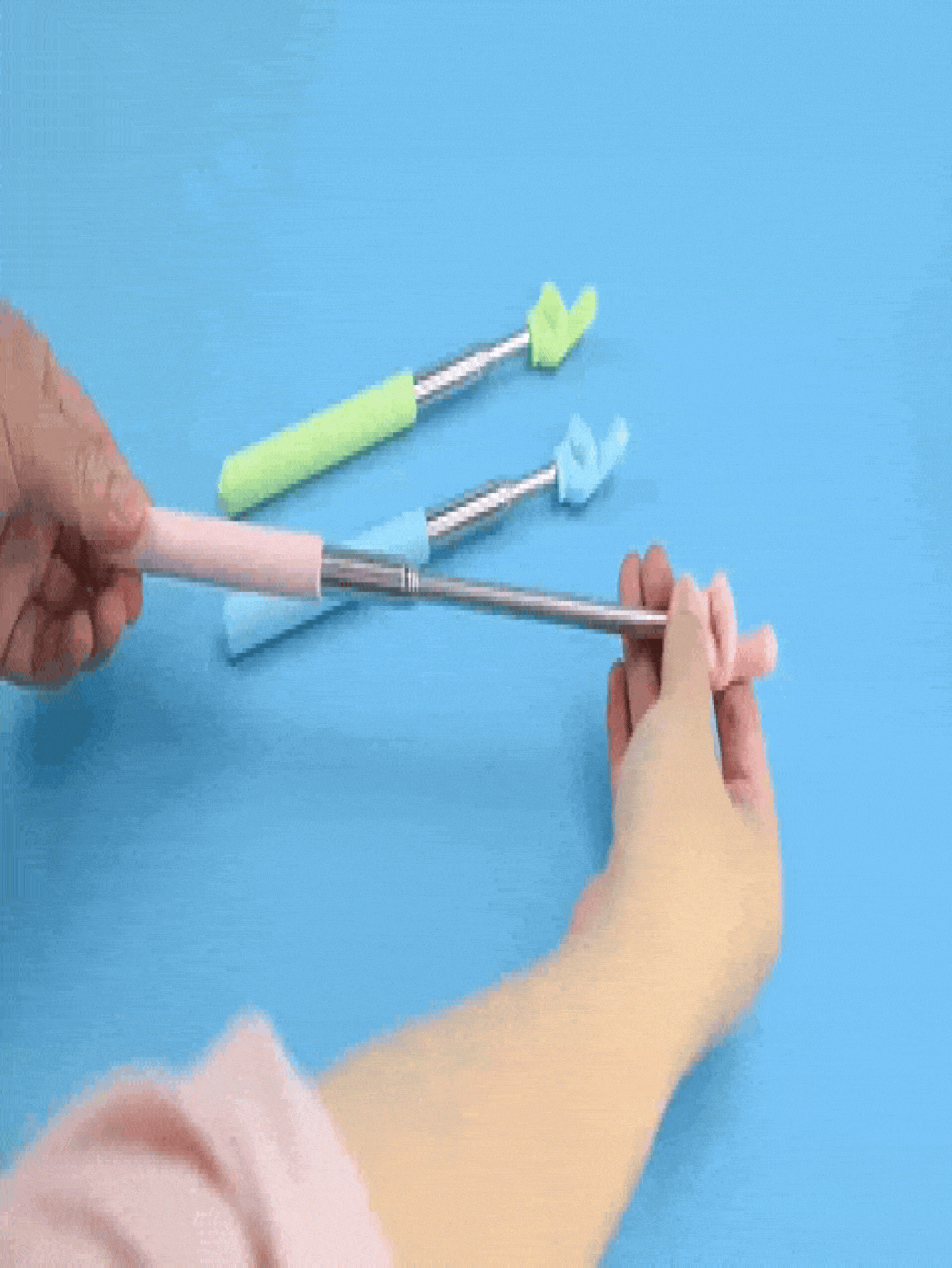 Retractable Back Massager, Also Suitable For Classroom, Extendable Pointer, Scraping Board For Adults, Elderly, Pets, Massage Tool, Convenient Portable Gift, Home Use! Retractable Handheld Pointer, Extendable Reading Tool, Birthday Gift - Multicolor - View 9