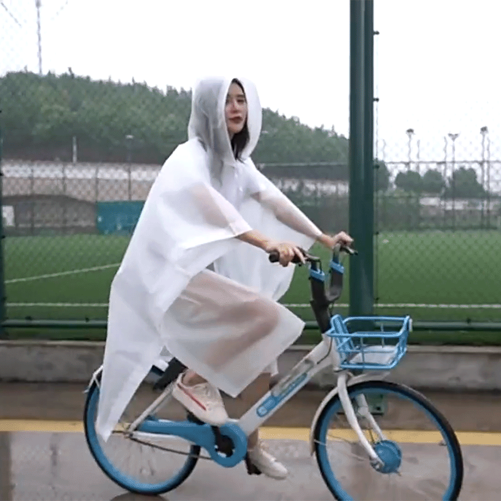 Reusable Hooded Rain Poncho, Unisex, Hooded EVA Material, Lightweight Waterproof, Suitable For School, Office, Home, Travel And Other Occasions, Women's Outdoor Clothing, Non-Disposable Portable Adult Rain Poncho, Wholesale Price, EVA Rain Cape, Outdoor Travel Transparent Style,Spring Summer Picks,Brides Maid Gifts,Room,Bedroom Deccor,Bedroom Deccor,Beach,Travel,For Men,For Women,Vacation - Multicolor - View 7