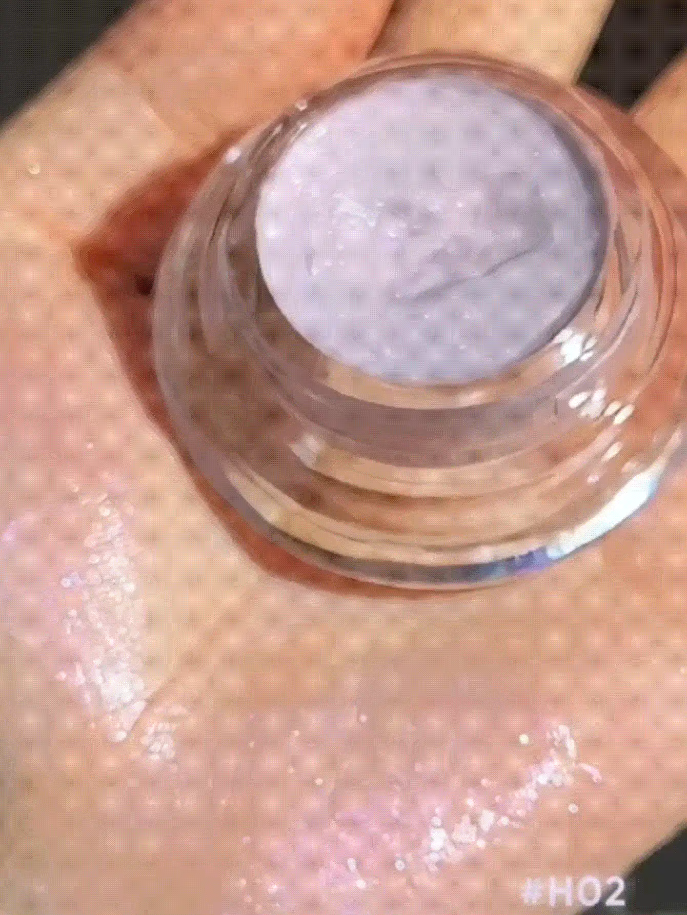 JUDYDOLL 薄荷紫丁香高光膏，焕彩多用途霜，高光膏，适合初学者，日常使用，约会，派对，化妆活动 - H02 Dewy Lilac - 查看 4