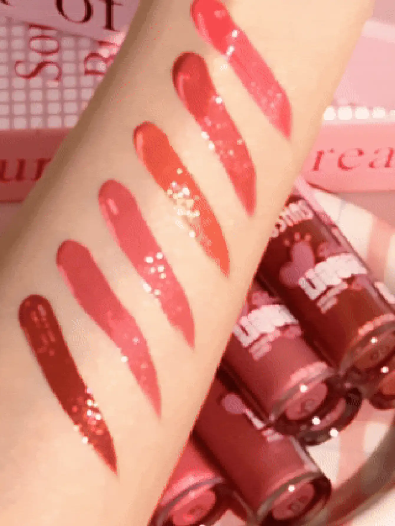 USHAS液体腮红，易于涂抹，持久显色，防水，打造自然妆效，唇部、眼部和脸颊多用途，适合所有肤色 - #03 - 查看 2