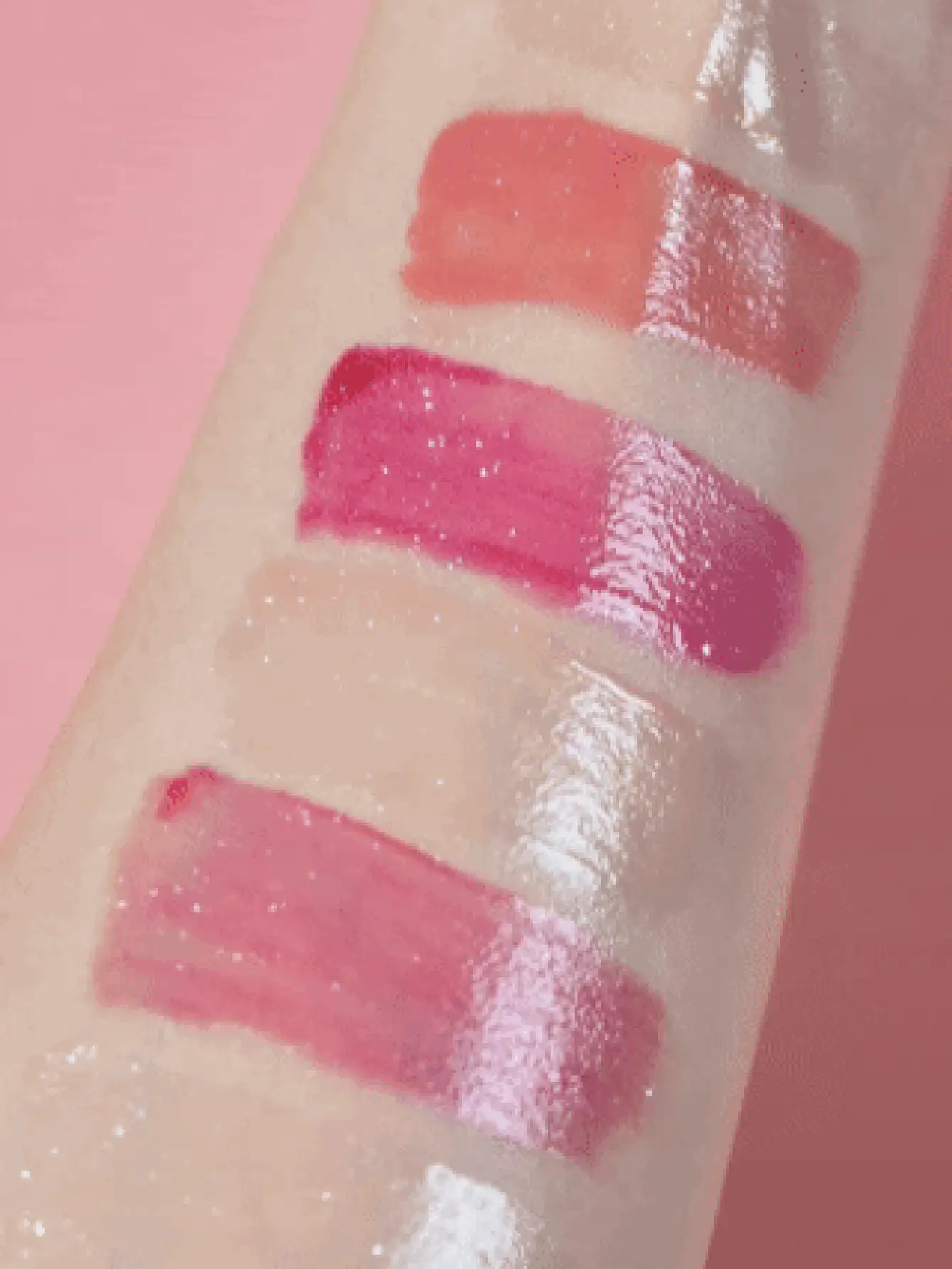 USHAS Shimmery Pearl Gloss Lip Gloss, Nourishing & Smooth Texture Mirror Finish Lip Tint, Long-Lasting & Easy To Apply, Quick-Drying & Non-Sticky, Sparkling Liquid Lipstick, Suitable For Party, Holiday And Daily Makeup, Christmas, Valentine's Day Gift - #10 - View 3