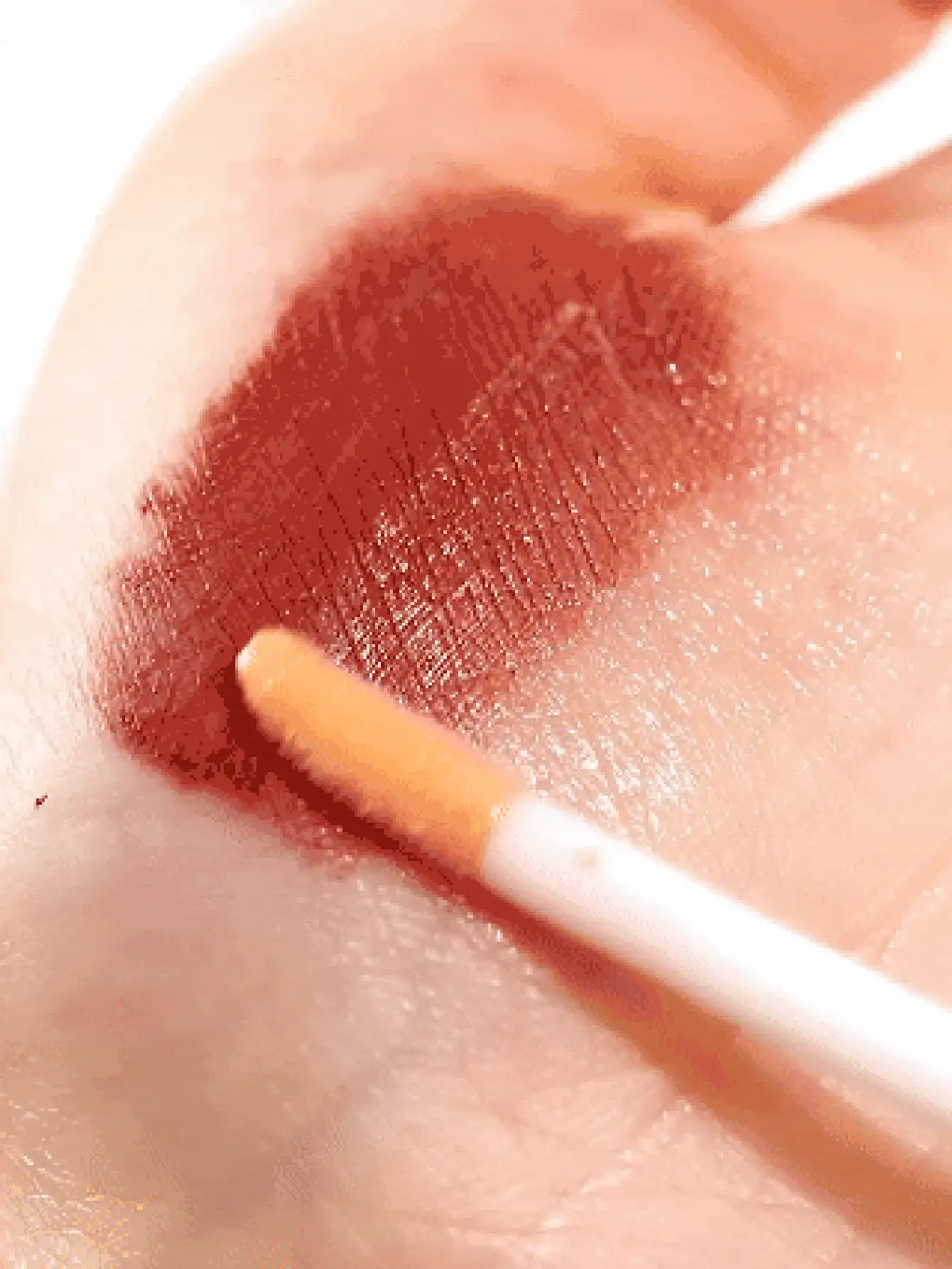 Son bóng USHAS Shimmery Pearl Gloss, Son tint có kết cấu mịn màng và dưỡng ẩm, lâu trôi và dễ thoa, nhanh khô và không dính, Son kem lấp lánh, Thích hợp cho trang điểm dự tiệc, ngày lễ và hàng ngày, Giáng sinh, Quà tặng ngày lễ tình nhân - #02 - Xem 3