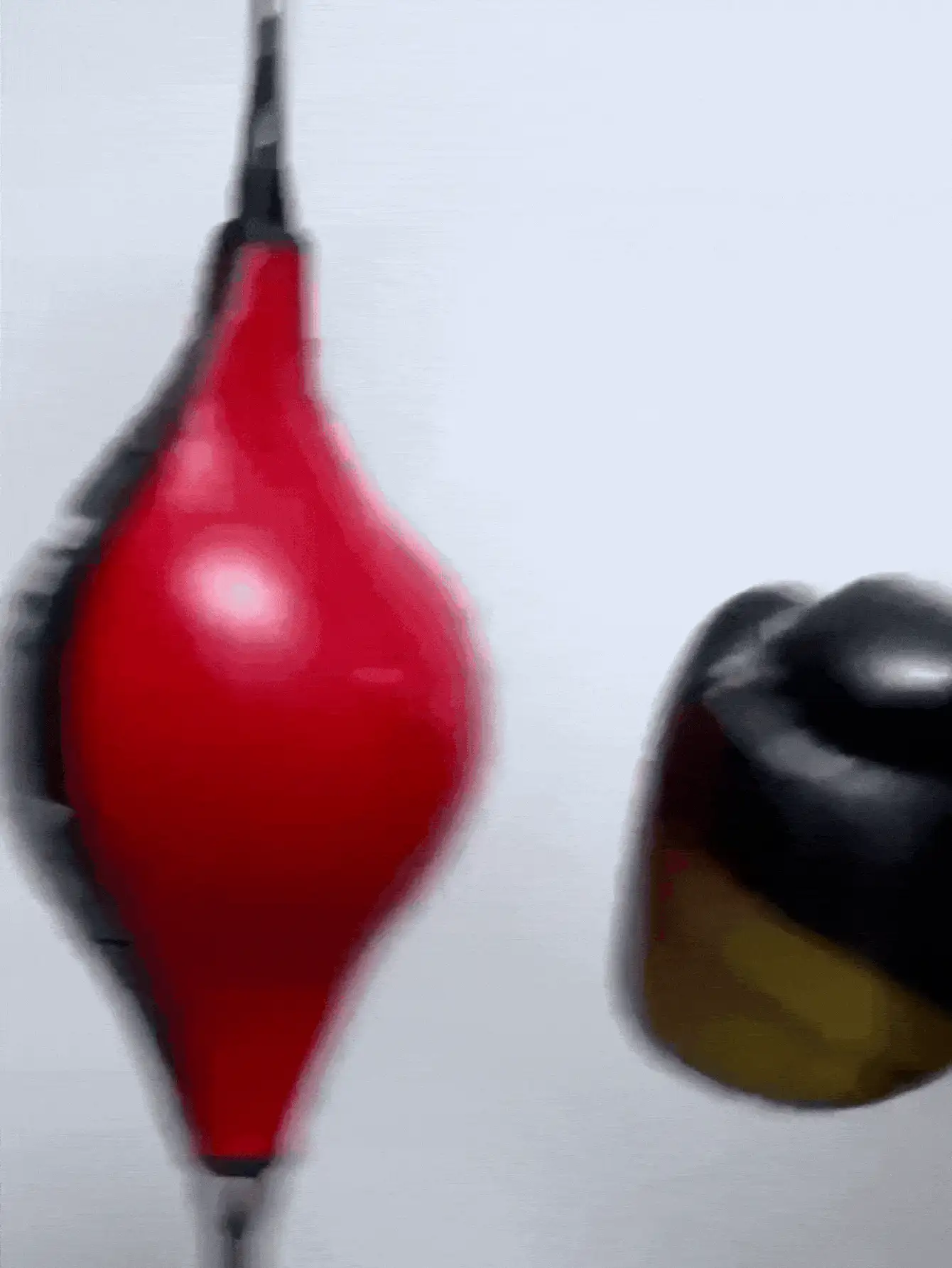 Double-Ended Punching Speed Ball, Improve Reaction Agility And Hand-Eye Coordination, Hanging Boxing Training Reaction Ball, Leather Punching Bag, Suitable For MMA Training And Home Gym Workout, Boxing Fitness Equipment