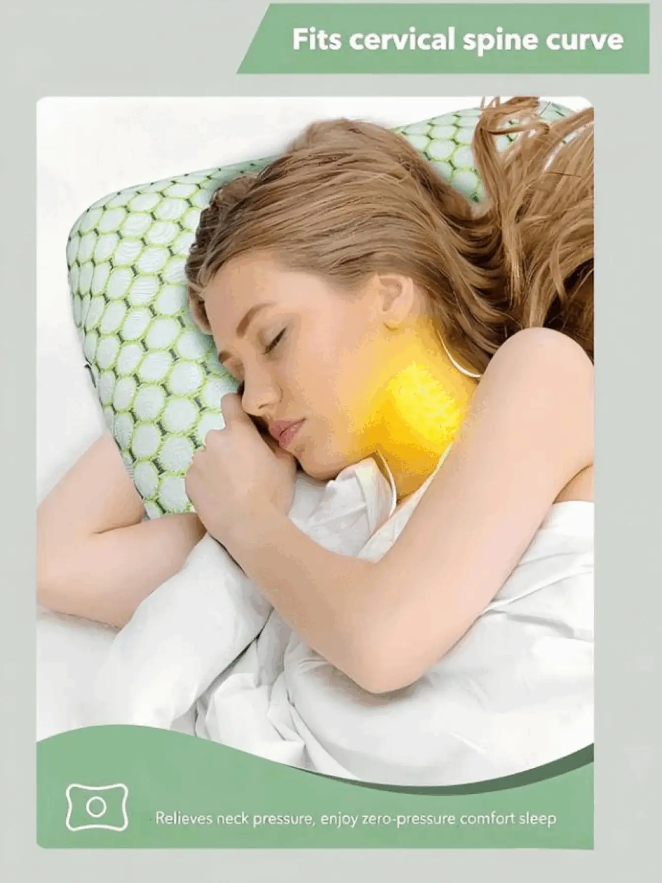 Ear Piercing Pillow For Side Sleepers Ear Hole Pillow Washable Comfortable Ear Guard Pillow For The Elderly And Patients/Adult Beauty Salon Pillow/Hollow Design For Comfortable Ears/A Must-Have For Lunch Naps/Office And Home Essentials - Multicolor - View 3