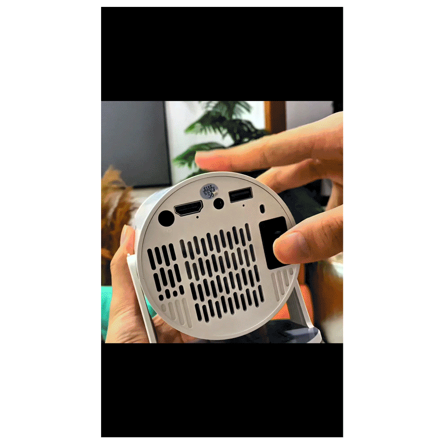 GAWFOLK XBJ 4K UHD Projector With Android 11 - Dual-Band WiFi 6, 290 ANSI Lumens, Allwinner H713 Chip, Bluetooth 5.0, 1280*720P - Portable Outdoor Projector, Essential For Family Gatherings, Movie Nights, And Office Presentations - 查看 2