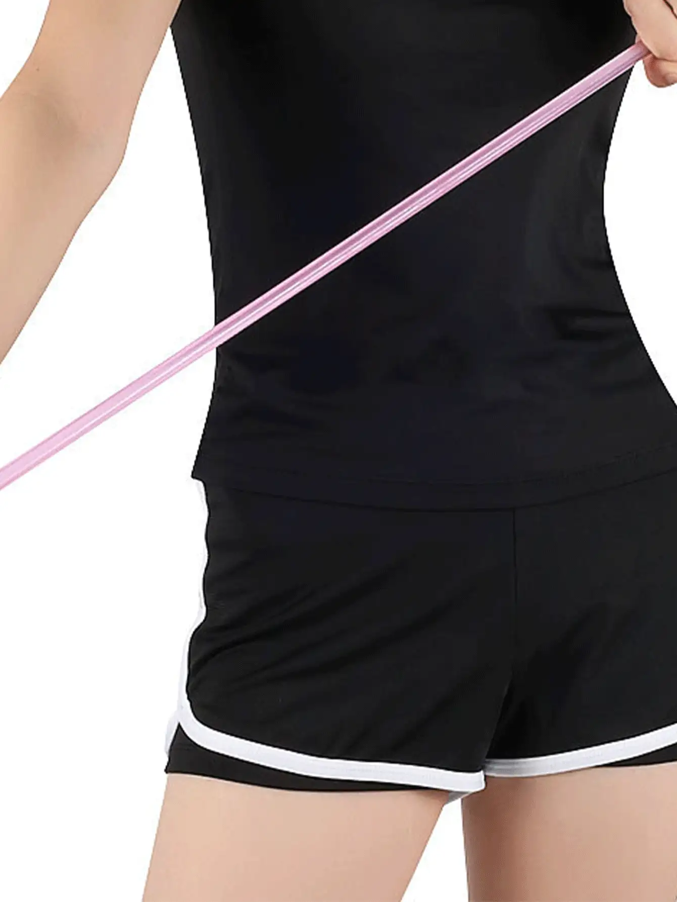 Dây kháng lực silicon cho yoga, dây kháng lực thẳng đầu tròn, dây kéo giãn cơ thể, dụng cụ tập luyện định hình cơ thể dành cho nữ, dây kéo giãn phù hợp cho tập thể dục yoga, tập luyện thể hình, hoạt động ngoài trời và sử dụng hàng ngày. Phụ kiện yoga, phụ kiện phòng tập thể dục, thiết bị tập luyện, dụng cụ thể dục thiết yếu. - Nhiều màu - Xem 3