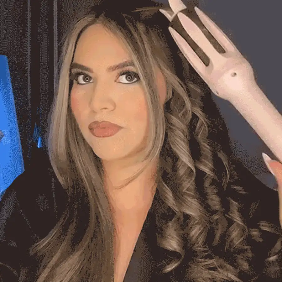 XBJ Curling Iron, 32mm Hair Curler, With Constant Temperature, Long-Lasting Styling Effect Hair Tools Heat, And It Won't Damage The Hair. It Also Prevents Scalding. It Is Suitable For Both Home And Travel Use And Can Create A Variety Of Hairstyles. Cruise Essentials Travel Essentials Hair Care Hair Stuff.It Is A Fully Automatic Hair Curler. - 查看 2