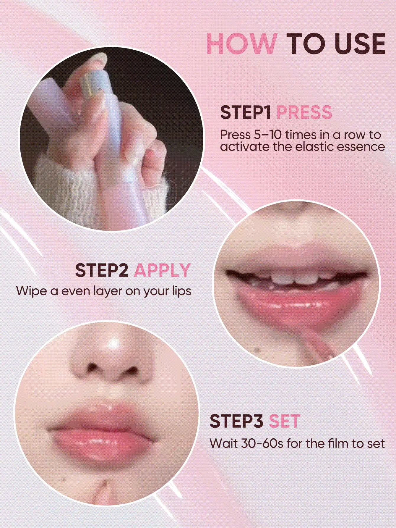 JUDYDOLL HYDRATING LIP OIL, Daily Lip Nourishing Essence Oil, Prevents Dryness & Fades Lip Lines, Creates Glossy Hydrated Lips, Deep Moisturizing - #04 Beige Essential - 查看 2